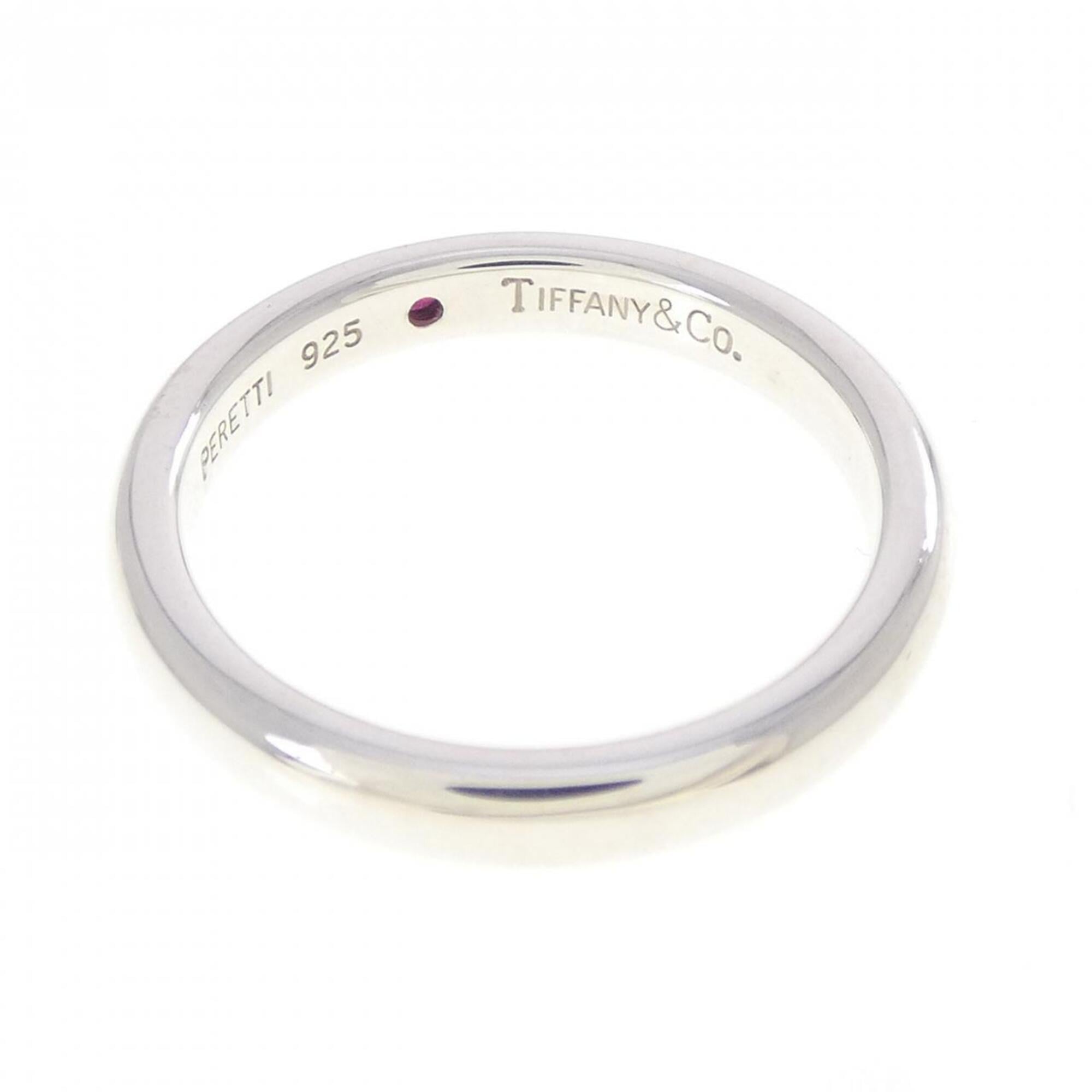 Tiffany Silver 925 Band Ring (Pre-Owned)