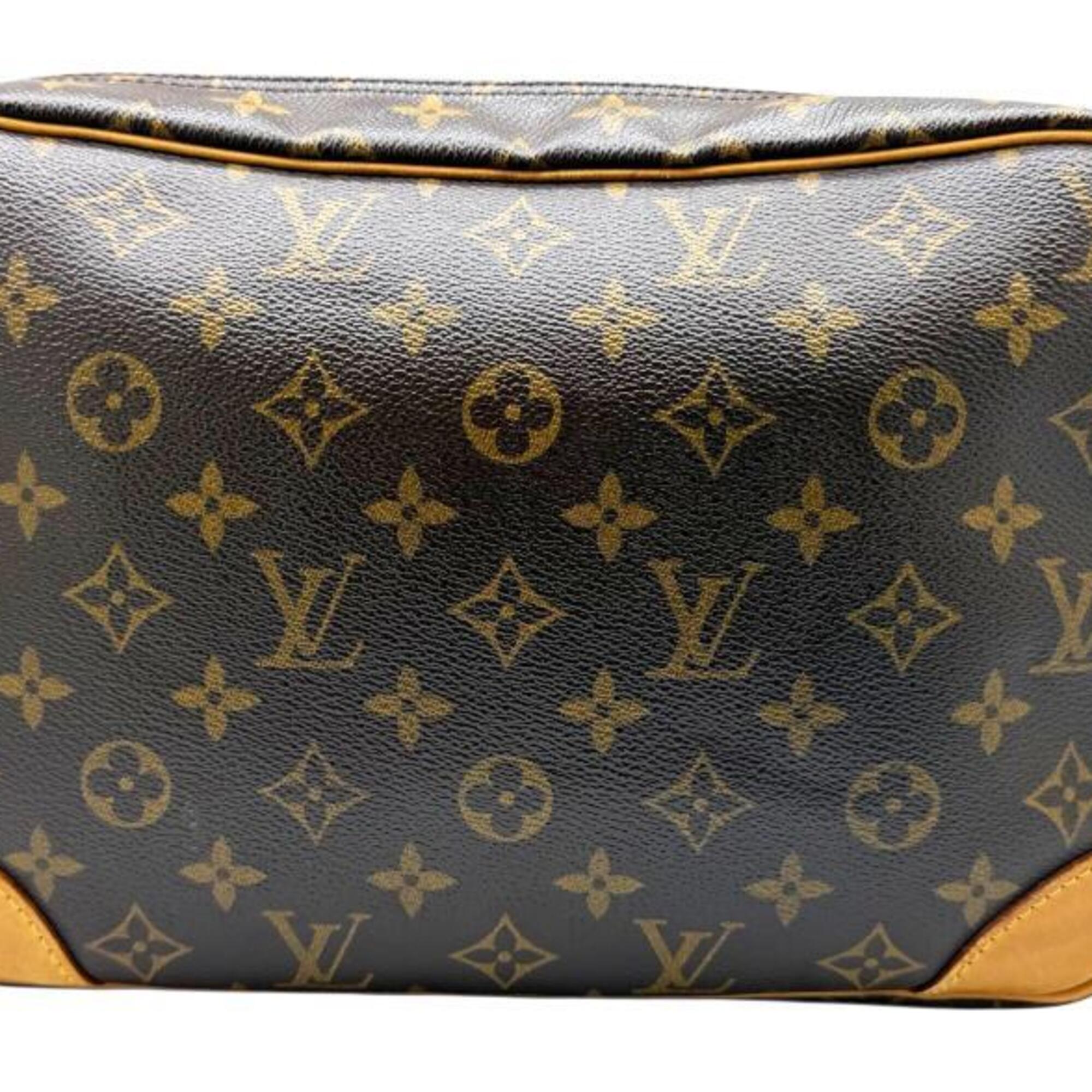 Louis Vuitton Brown Monogram Shoulder Bag (Pre-Owned)