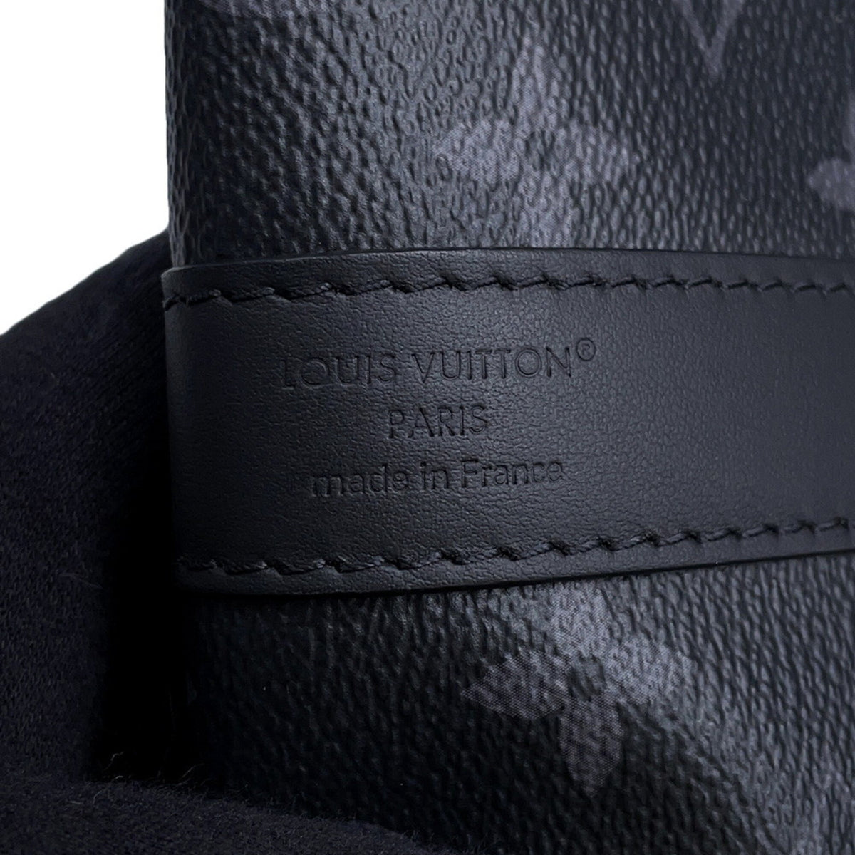 Louis Vuitton Black Monogram Eclipse Noir Monogram Eclipse Boston Bag Handbag (Pre-Owned)