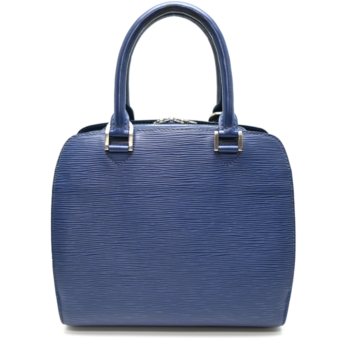 Louis Vuitton Toledo Blue Epi Leather Handbag (Pre-Owned)
