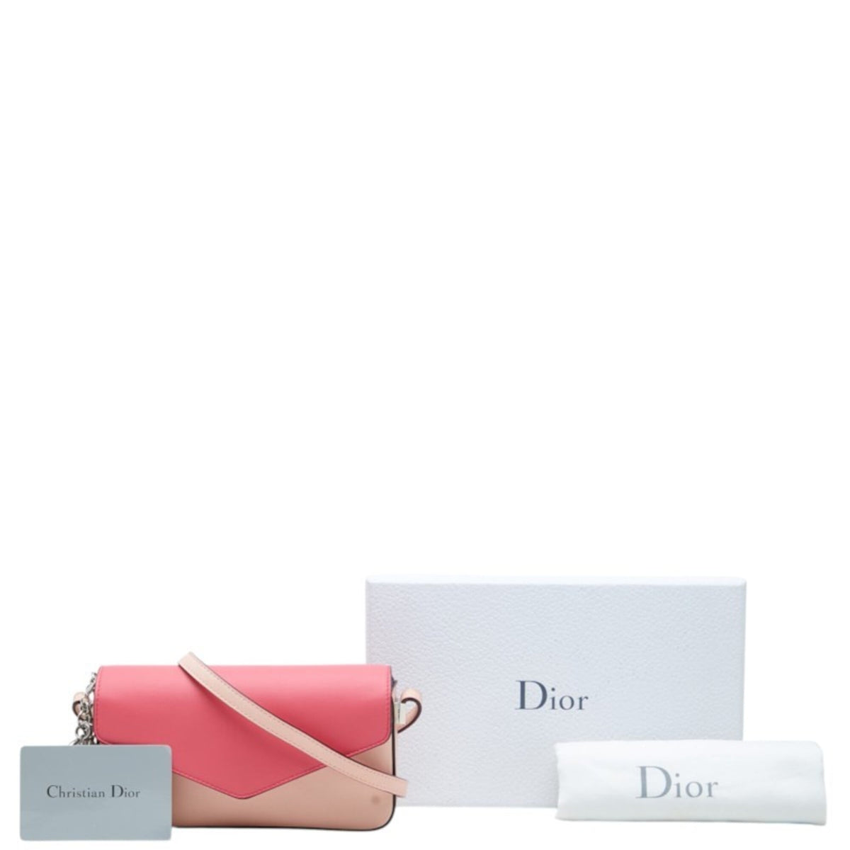 Christian Dior Pink Leather Shoulder Bag (Pre-Owned)