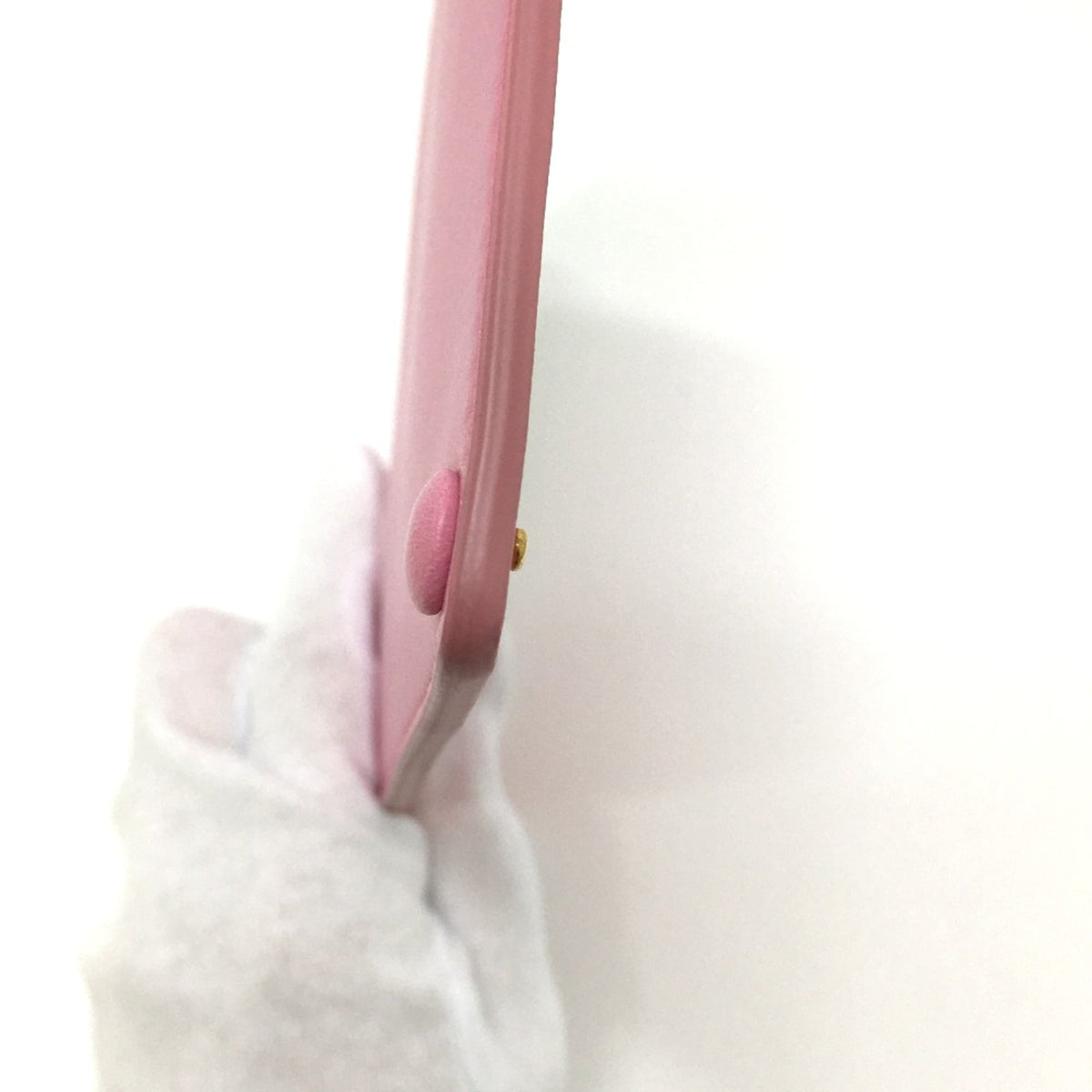 Fendi Pink Leather Pouch (Pre-Owned)