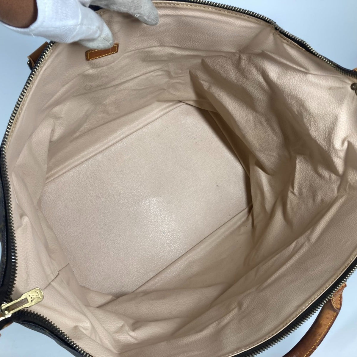 Louis Vuitton Brown Monogram Boston Bag Handbag (Pre-Owned)