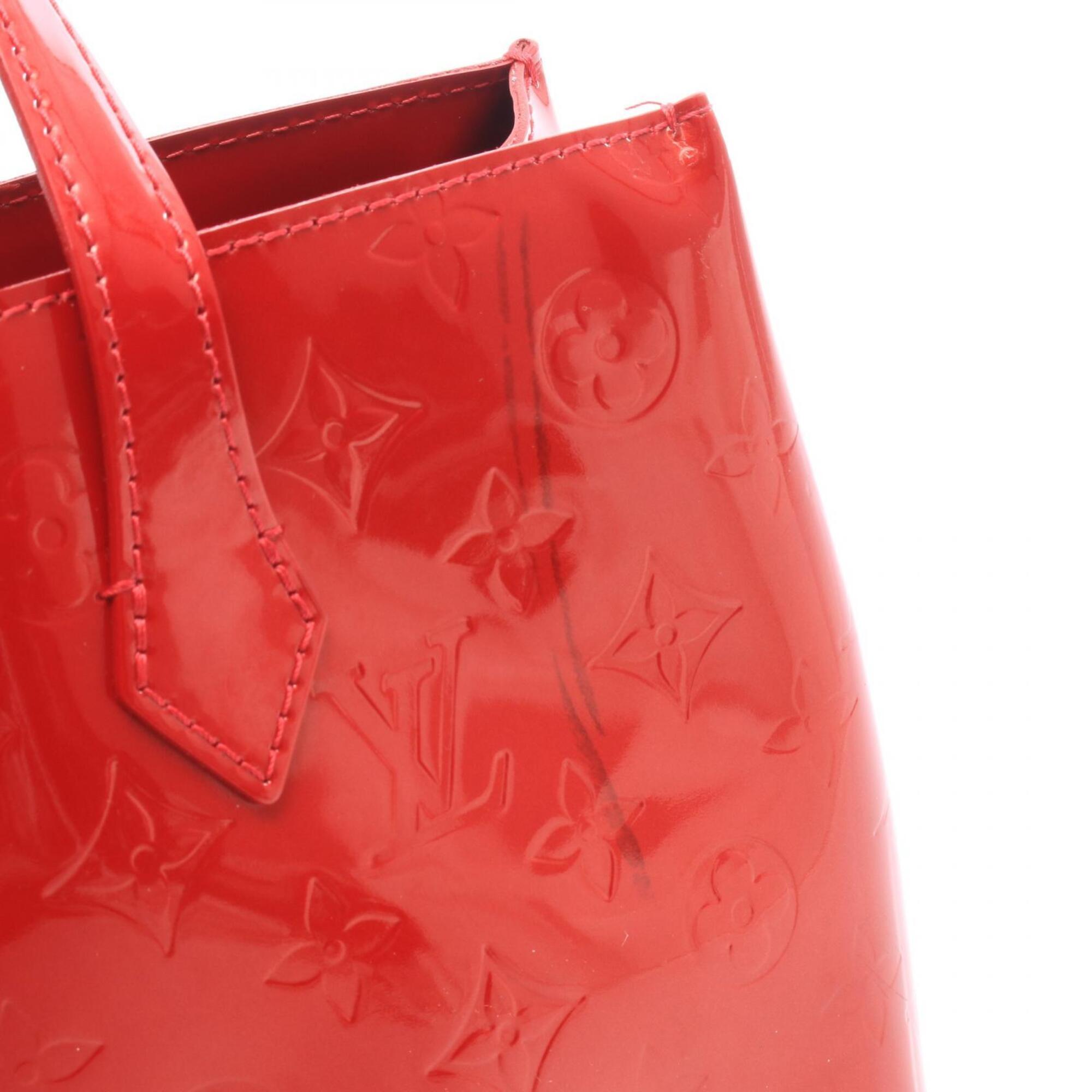Louis Vuitton Pomme D'amour Red Color Vernis Handbag (Pre-Owned)