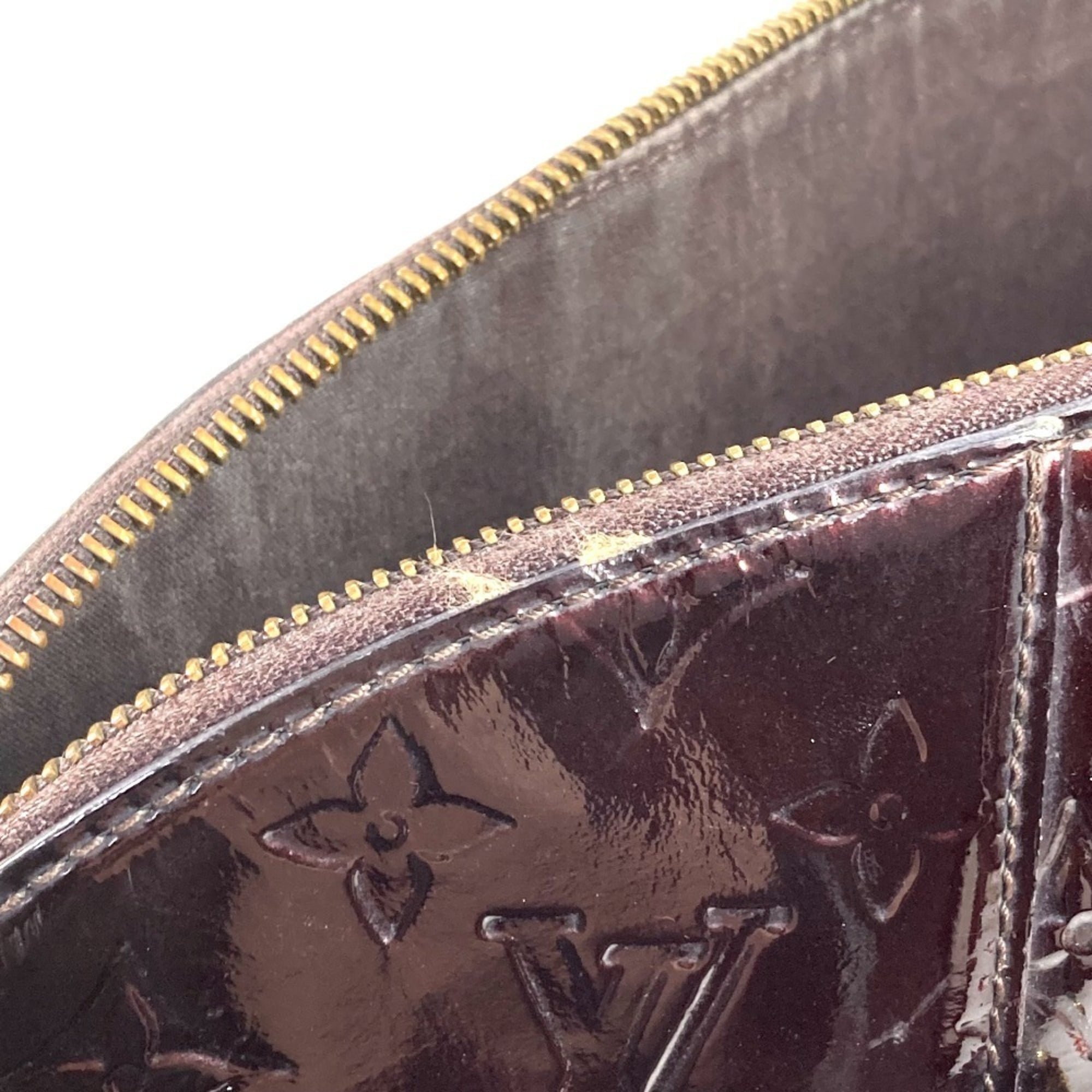 Louis Vuitton Monogram Vernis Amarante Purple Monogram Vernis Shoulder Bag Tote Bag (Pre-Owned)