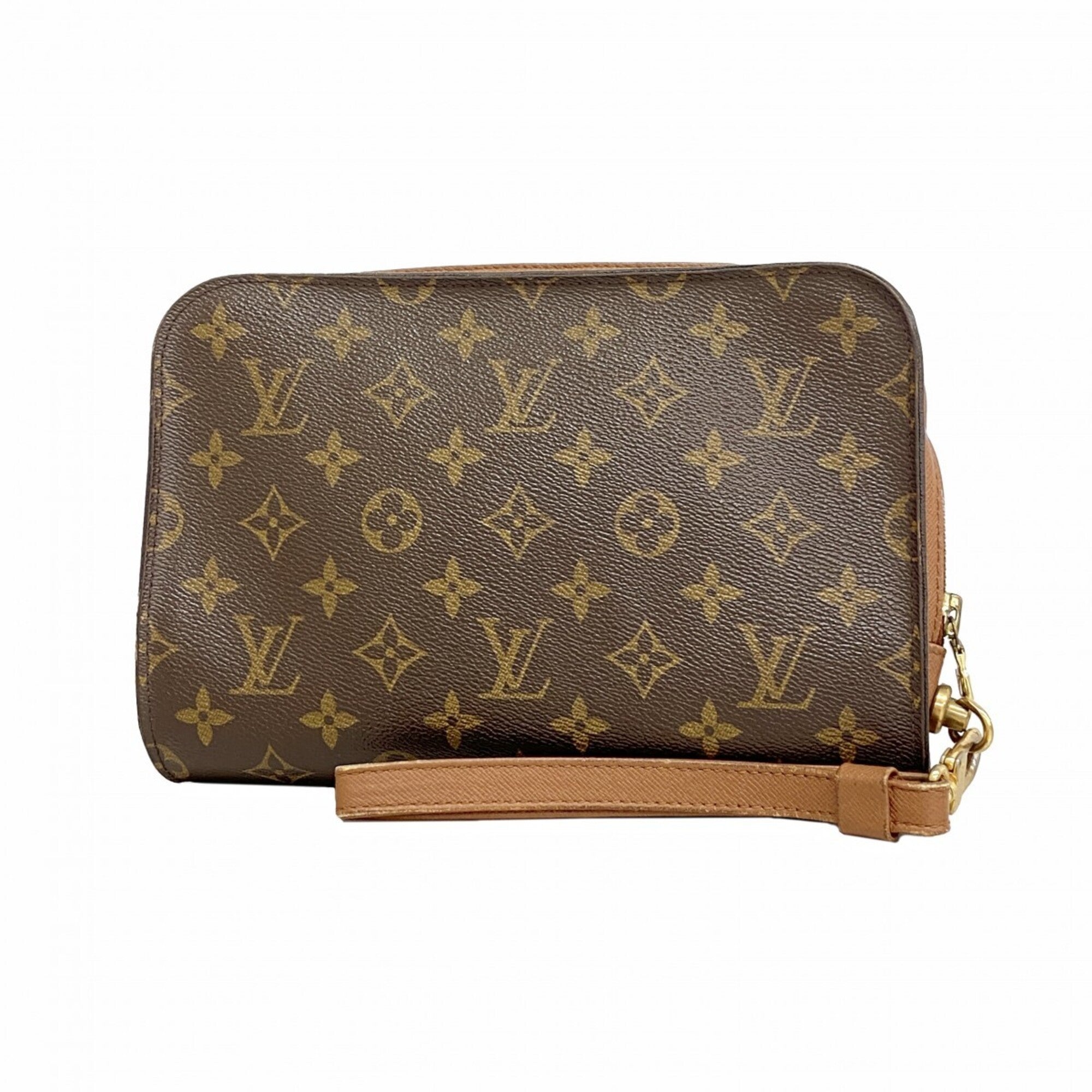 Louis Vuitton Brown Clutch Bag (Pre-Owned)