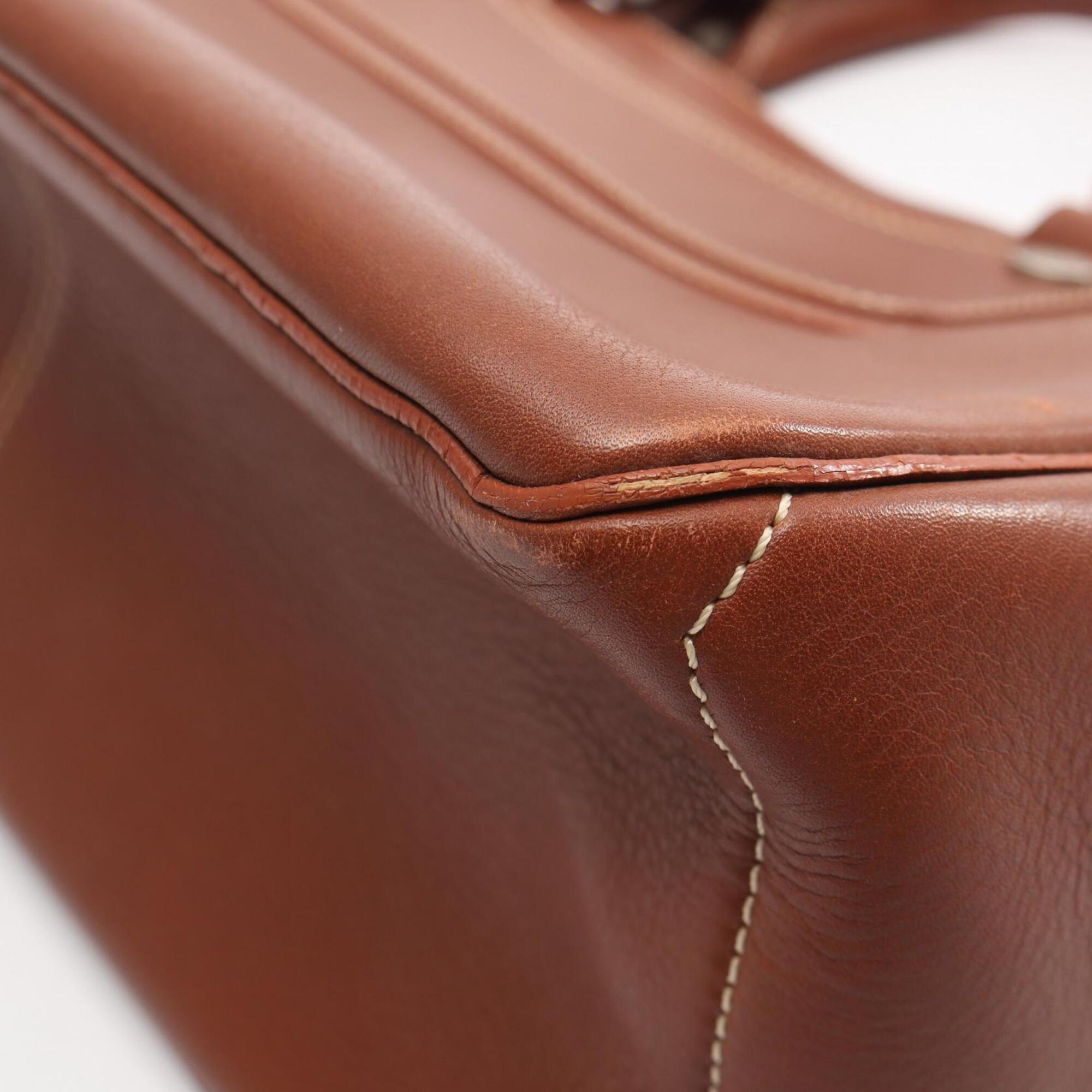 Celine Brown Leather Handbag (Pre-Owned)