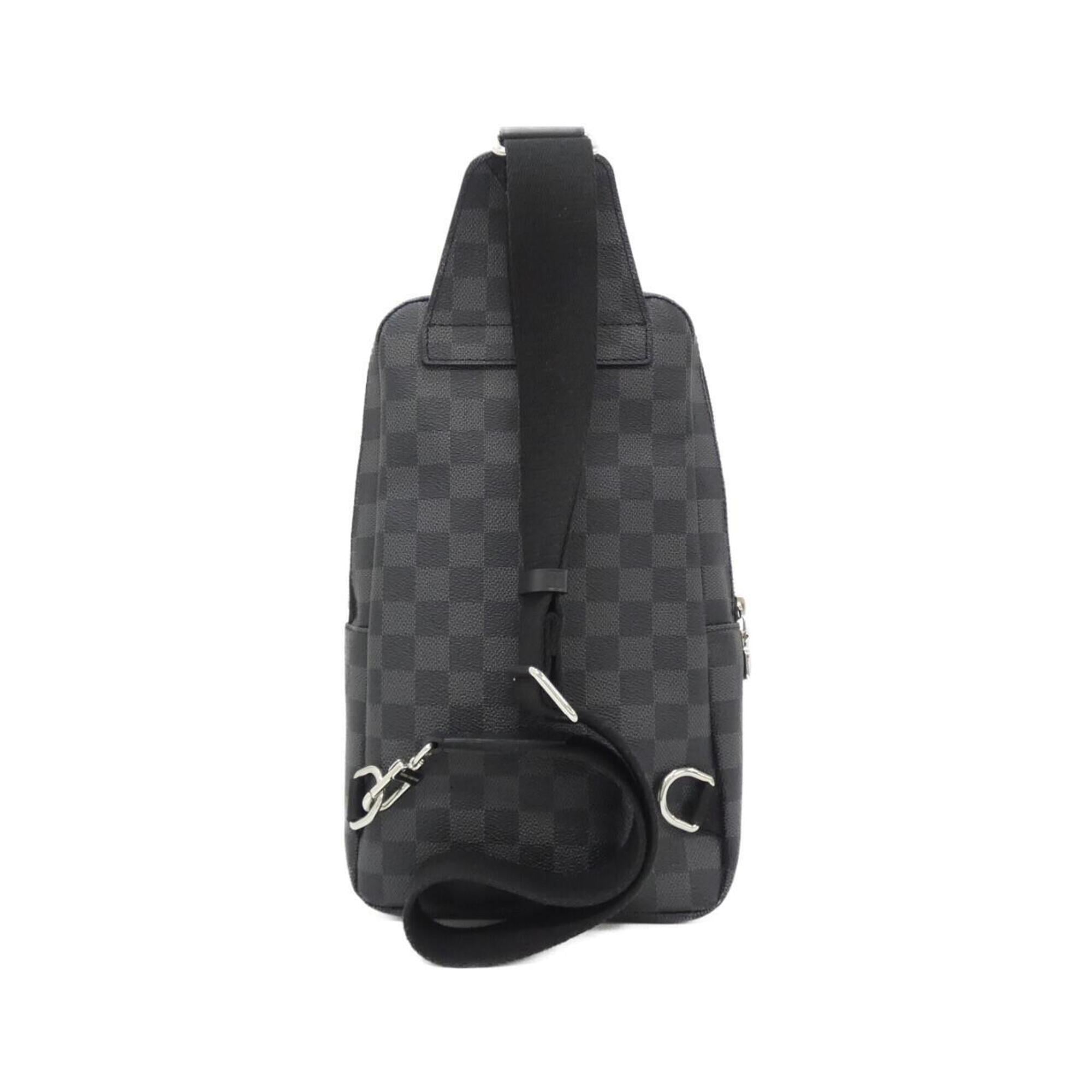 Louis Vuitton Damier Graphite Graphite Coated Canvas Shoulder Bag (Pre-Owned)