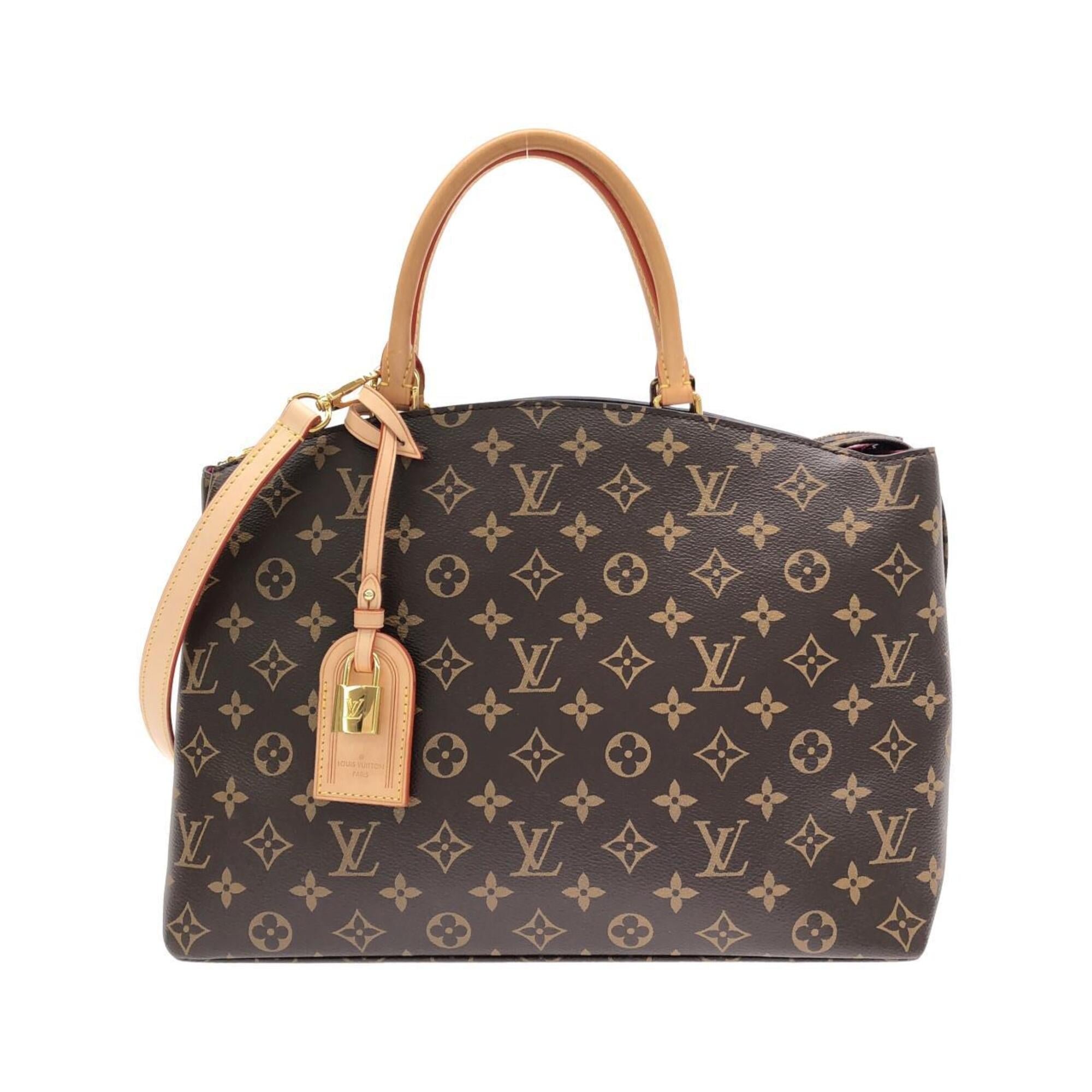 Louis Vuitton Marron Coated Canvas Handbag (Pre-Owned)