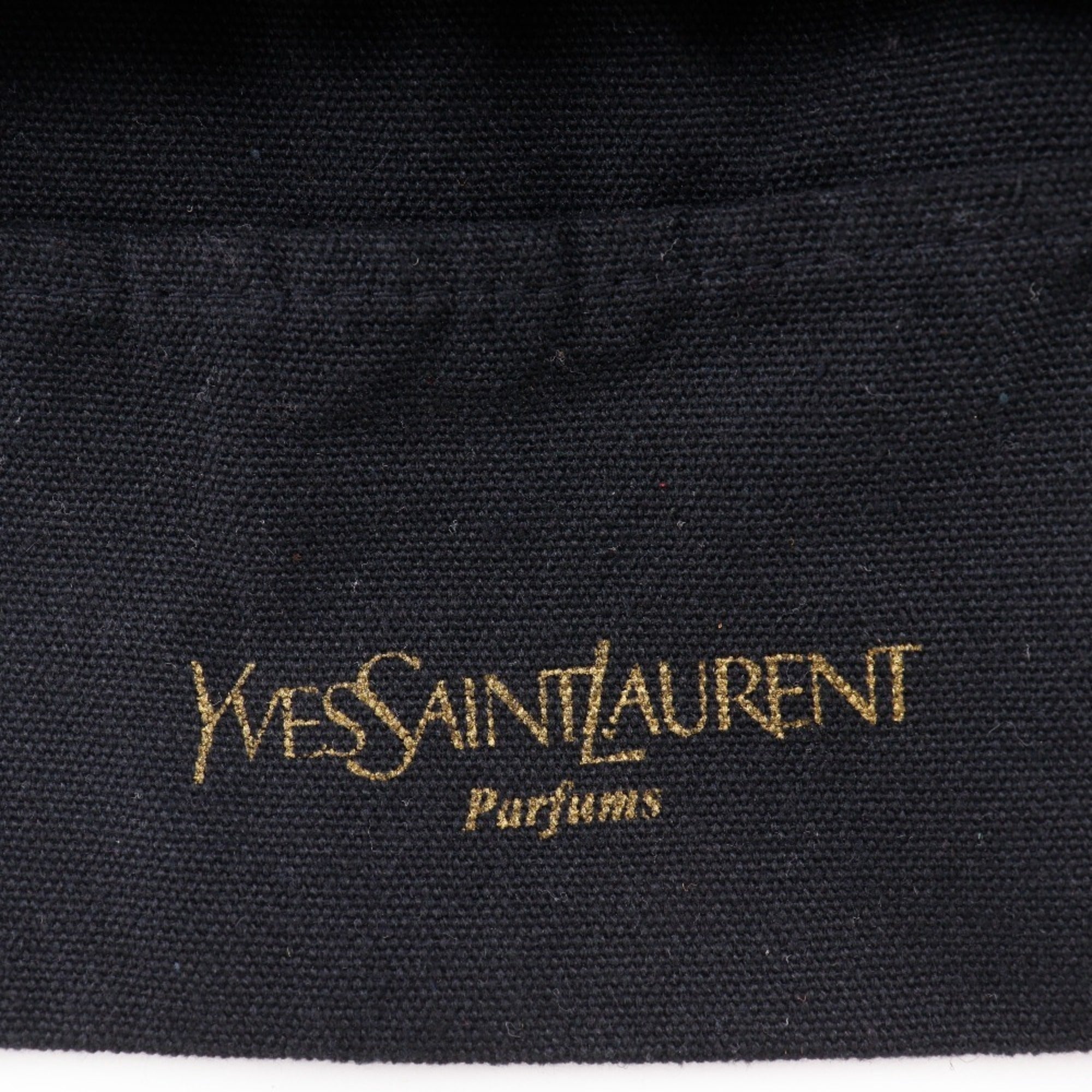 Yves Saint Laurent Black Canvas Eco-Bag Tote Bag (Pre-Owned)