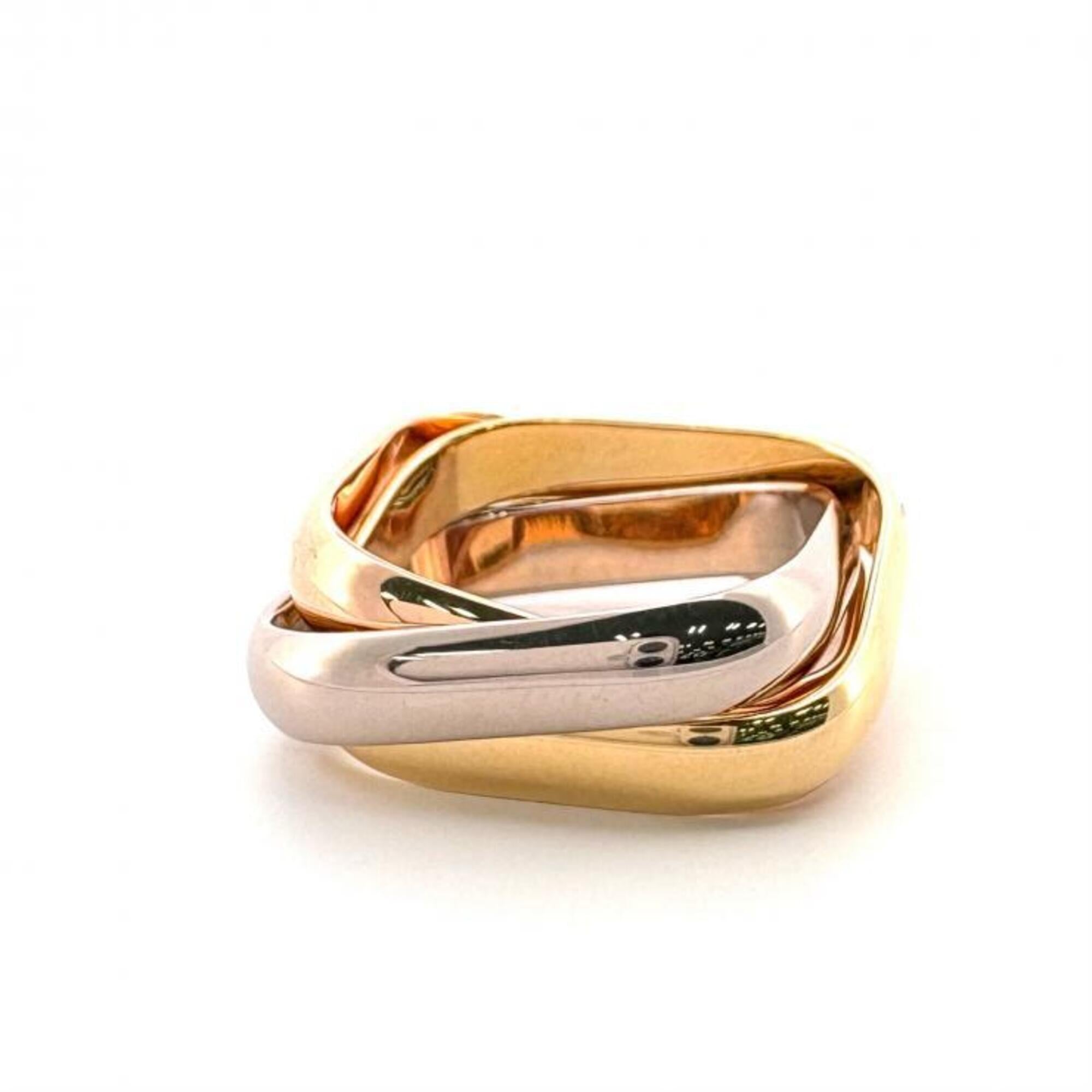 Cartier Yellow Gold (18K) Pink Gold (18K) White Gold (18K) Band Ring (Pre-Owned)