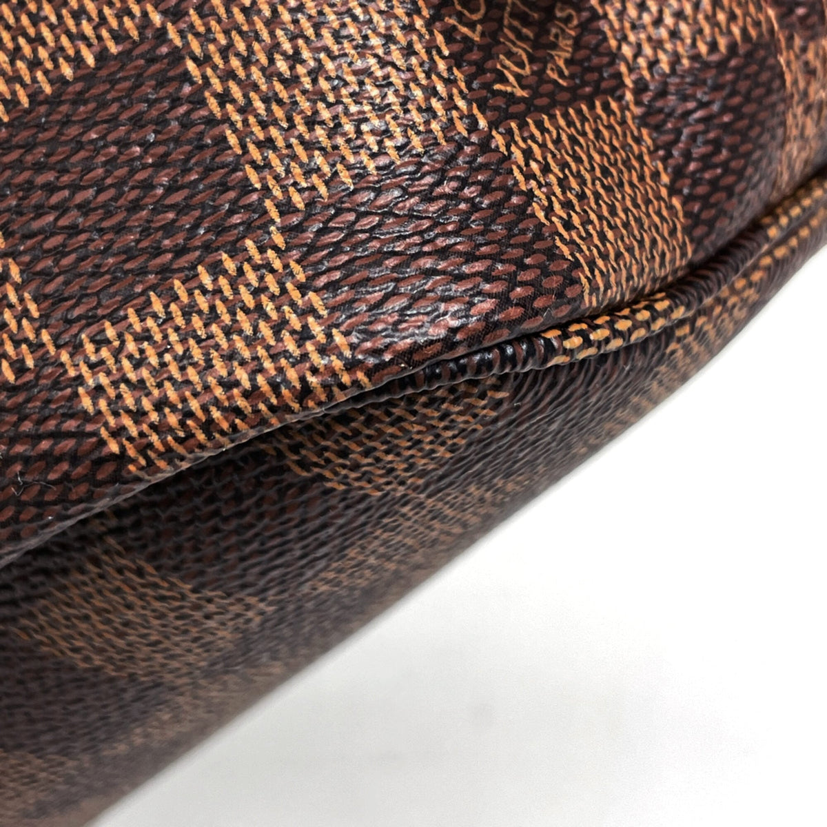 Louis Vuitton Damier Brown Damier Canvas Handbag Tote Bag (Pre-Owned)