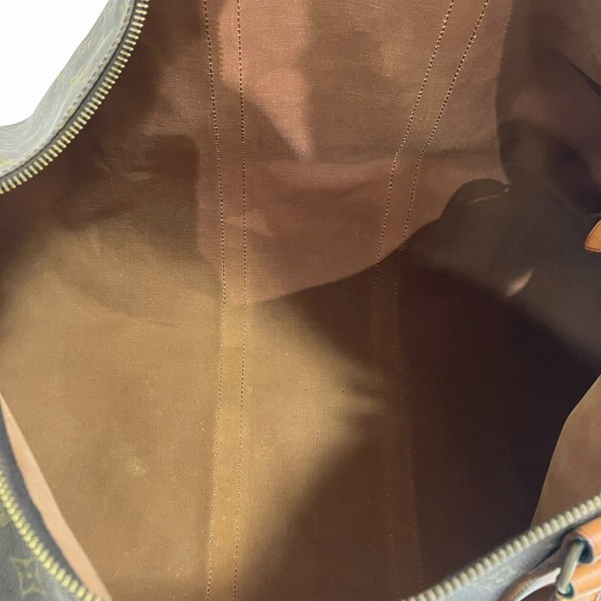 Louis Vuitton Brown Monogram Boston Bag Handbag (Pre-Owned)