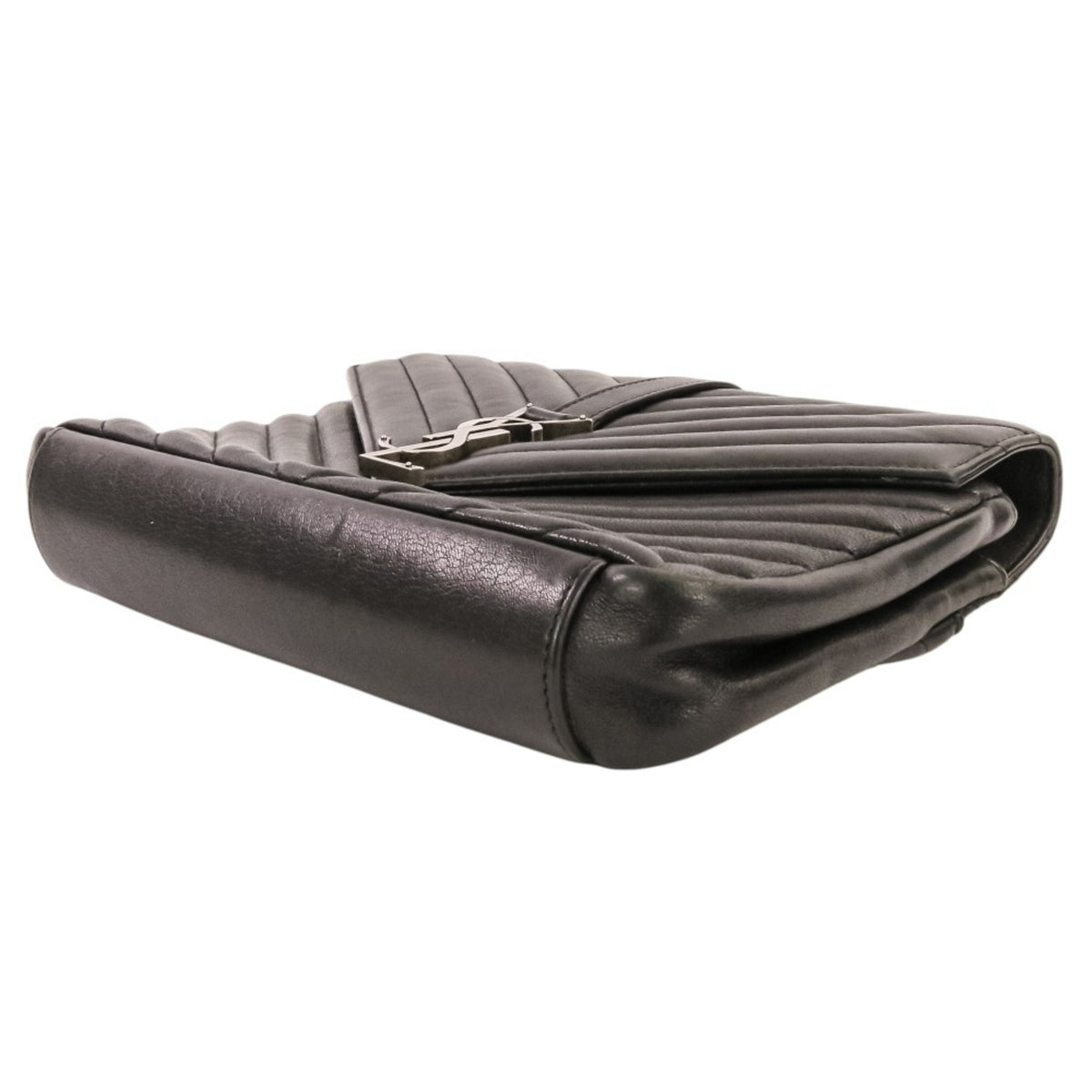 Yves Saint Laurent Black Leather Shoulder Bag (Pre-Owned)