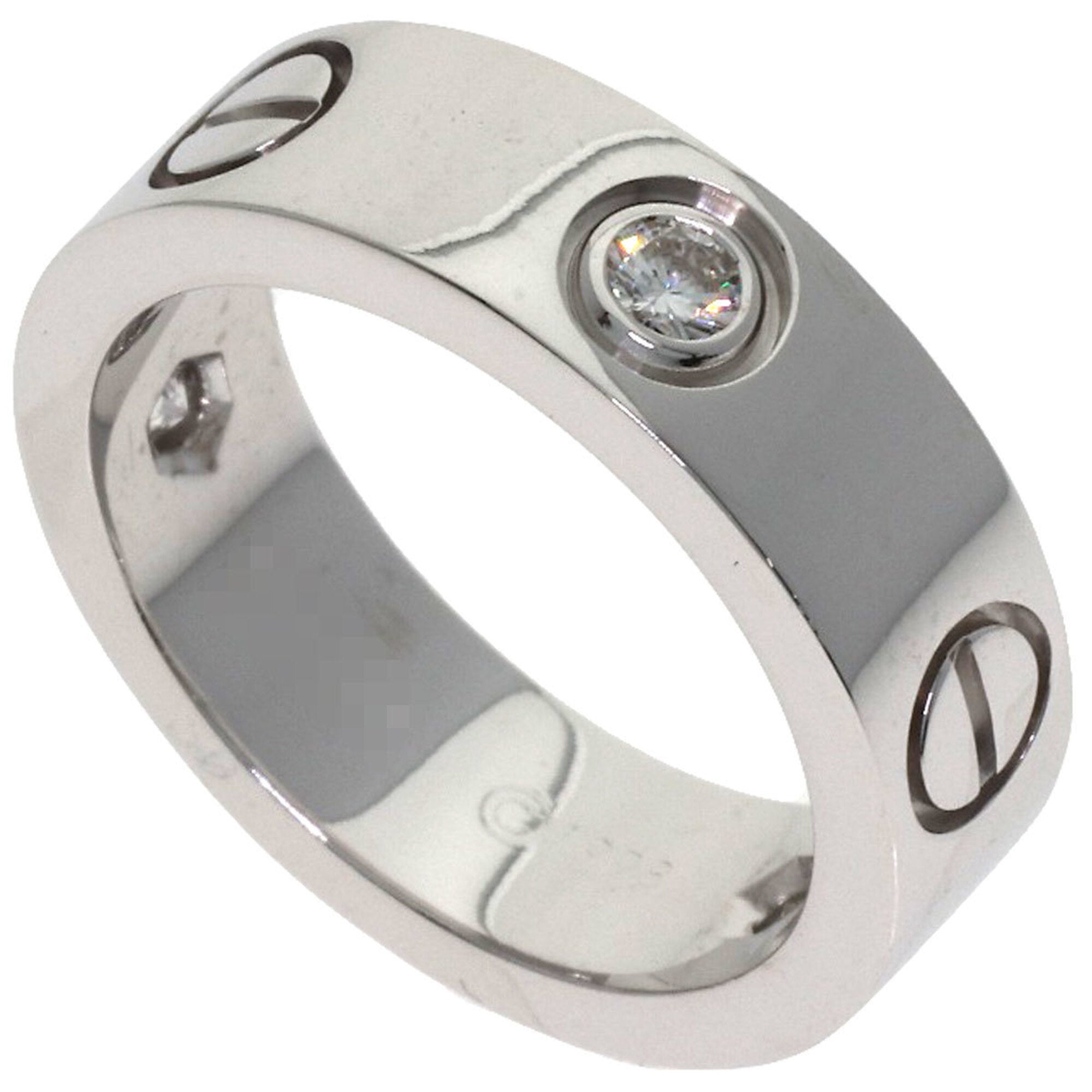 Cartier White Gold (18K) Band Ring (Pre-Owned)