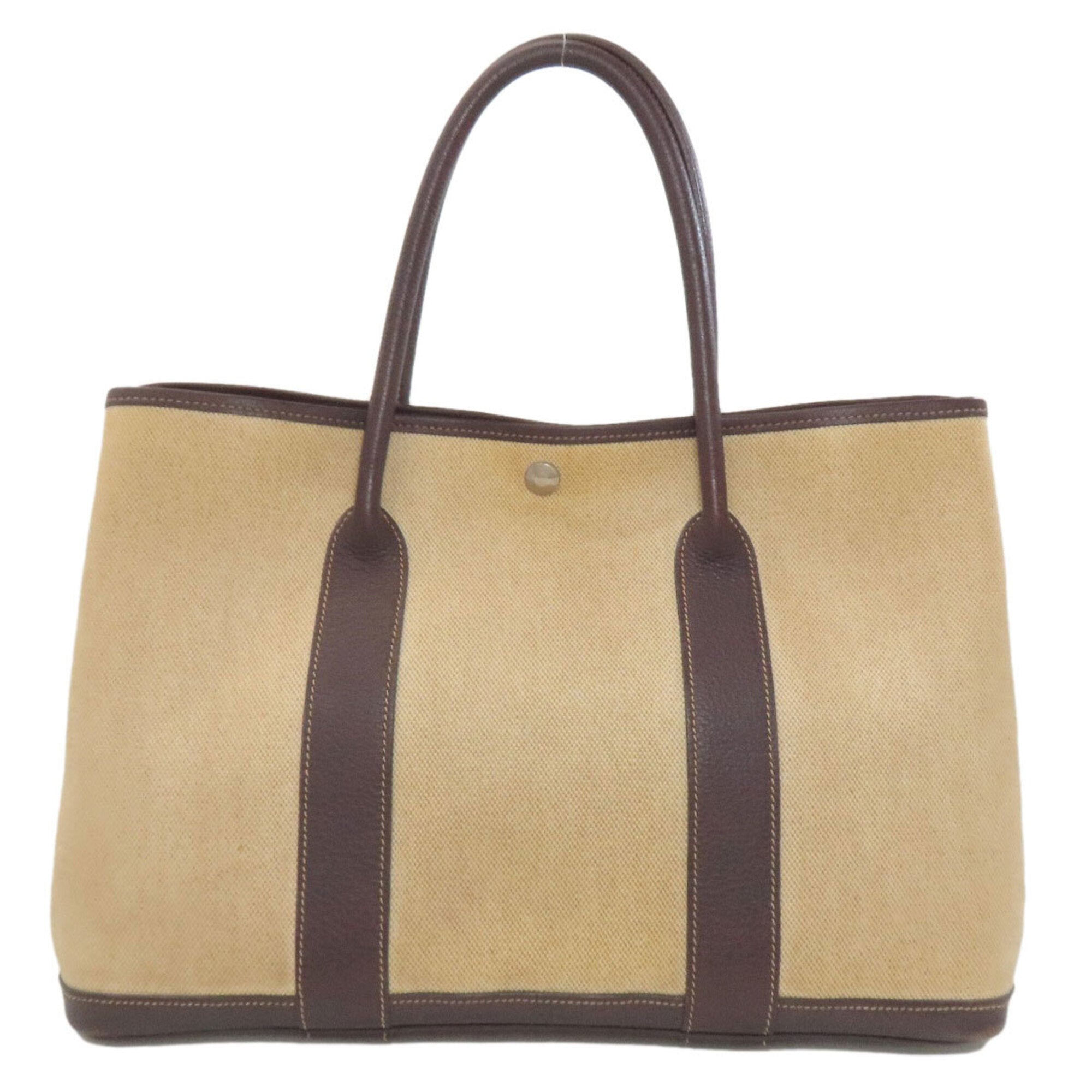 Hermes Beige Toile H Tote Bag (Pre-Owned)