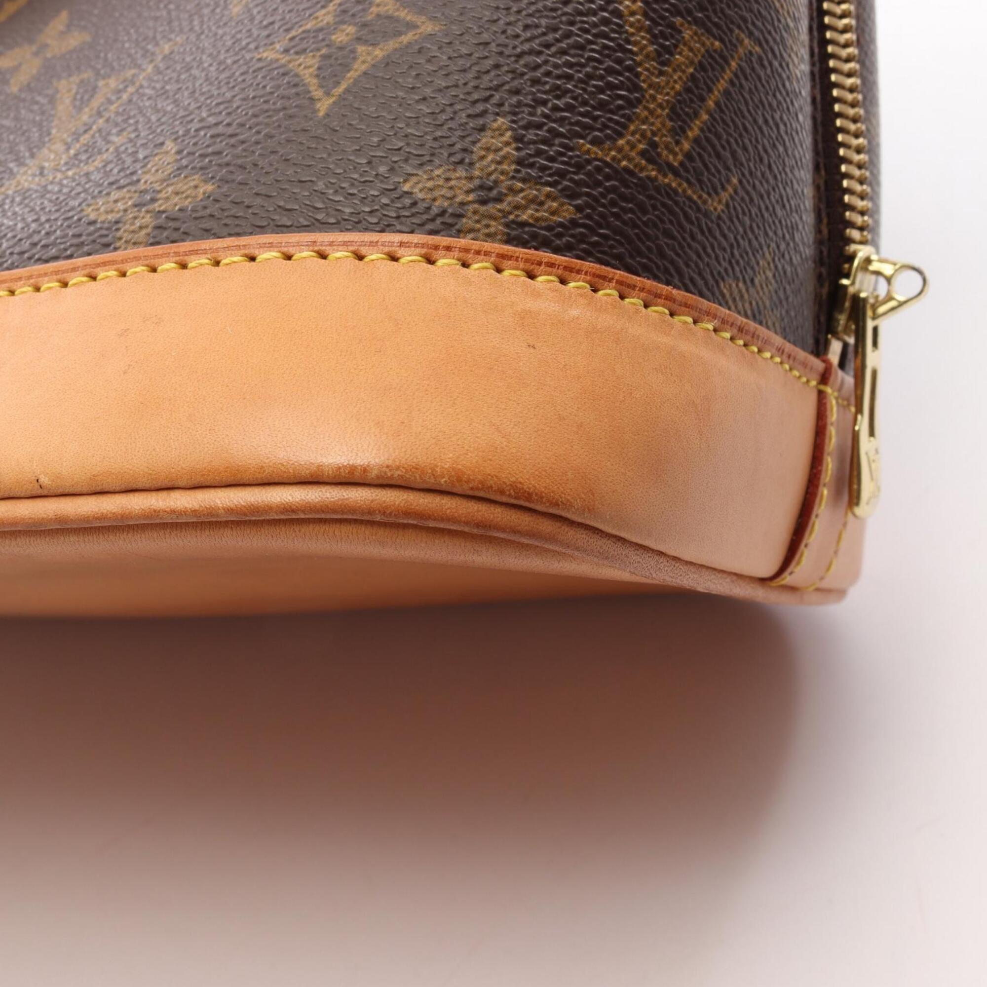 Louis Vuitton Brown Monogram Monogram Leather Handbag (Pre-Owned)