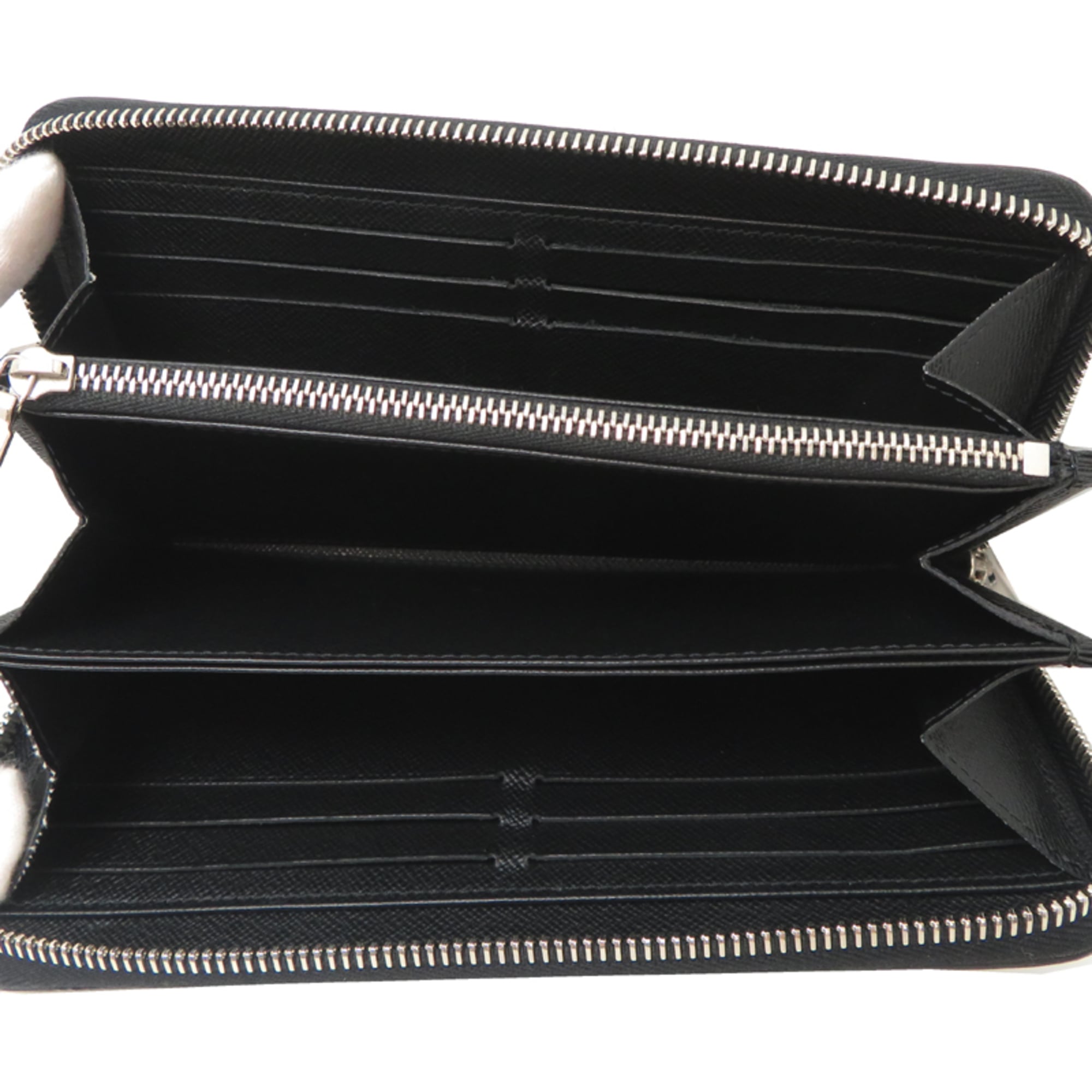 Louis Vuitton Black Noir Epi Leather Long Wallet (Bi-Fold) (Pre-Owned)