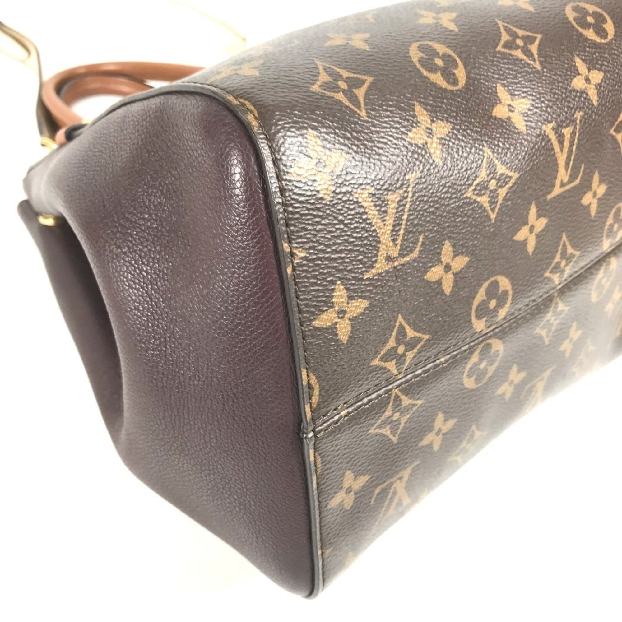 Louis Vuitton Brown Monogram Monogram Handbag Shoulder Bag (Pre-Owned)