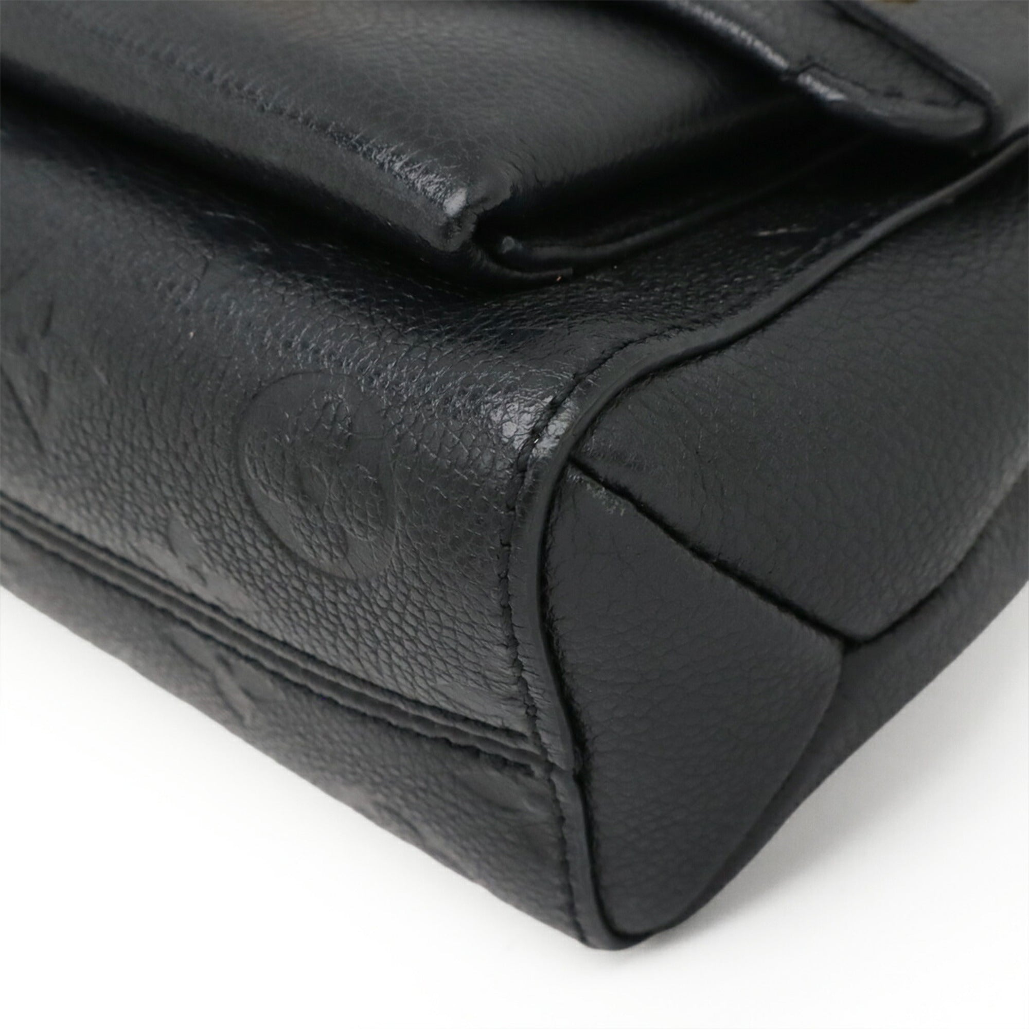 Louis Vuitton Black Noir Monogram Empreinte Shoulder Bag (Pre-Owned)