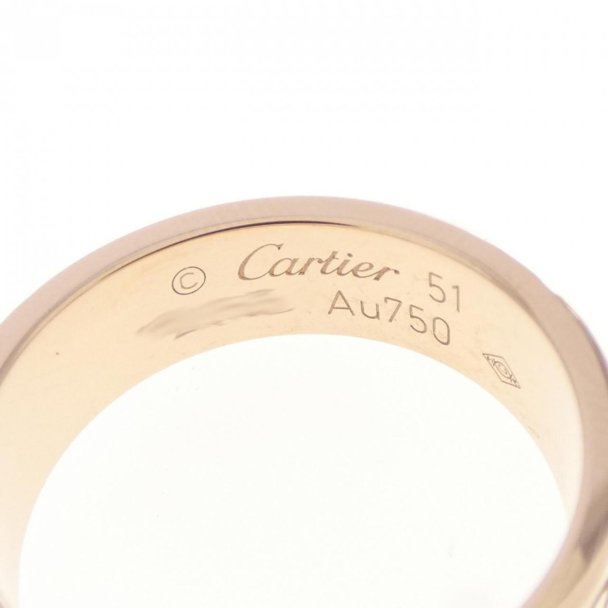 Cartier Pink Gold Pink Gold (18K) Band Ring (Pre-Owned)