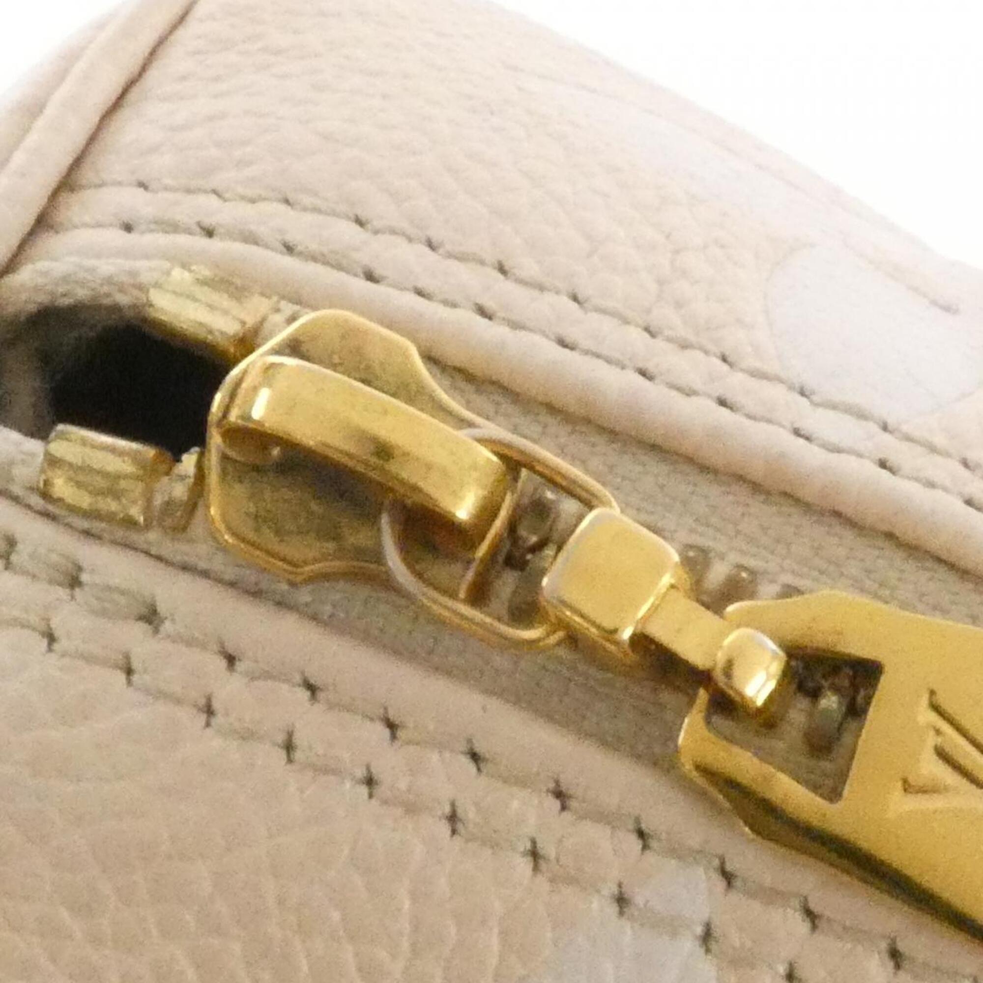 Louis Vuitton Monogram Empreinte Cream Saffron Monogram Empreinte Shoulder Bag (Pre-Owned)