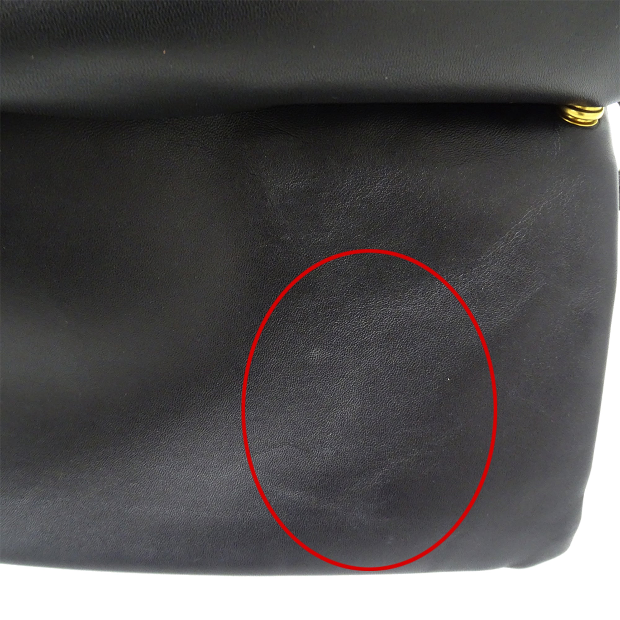Celine Black Leather Handbag Shoulder Bag (Pre-Owned)