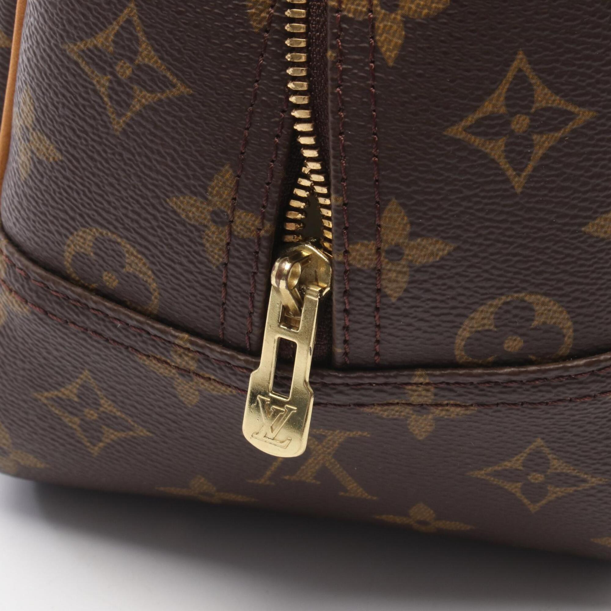 Louis Vuitton Brown Monogram Coated Canvas Handbag (Pre-Owned)