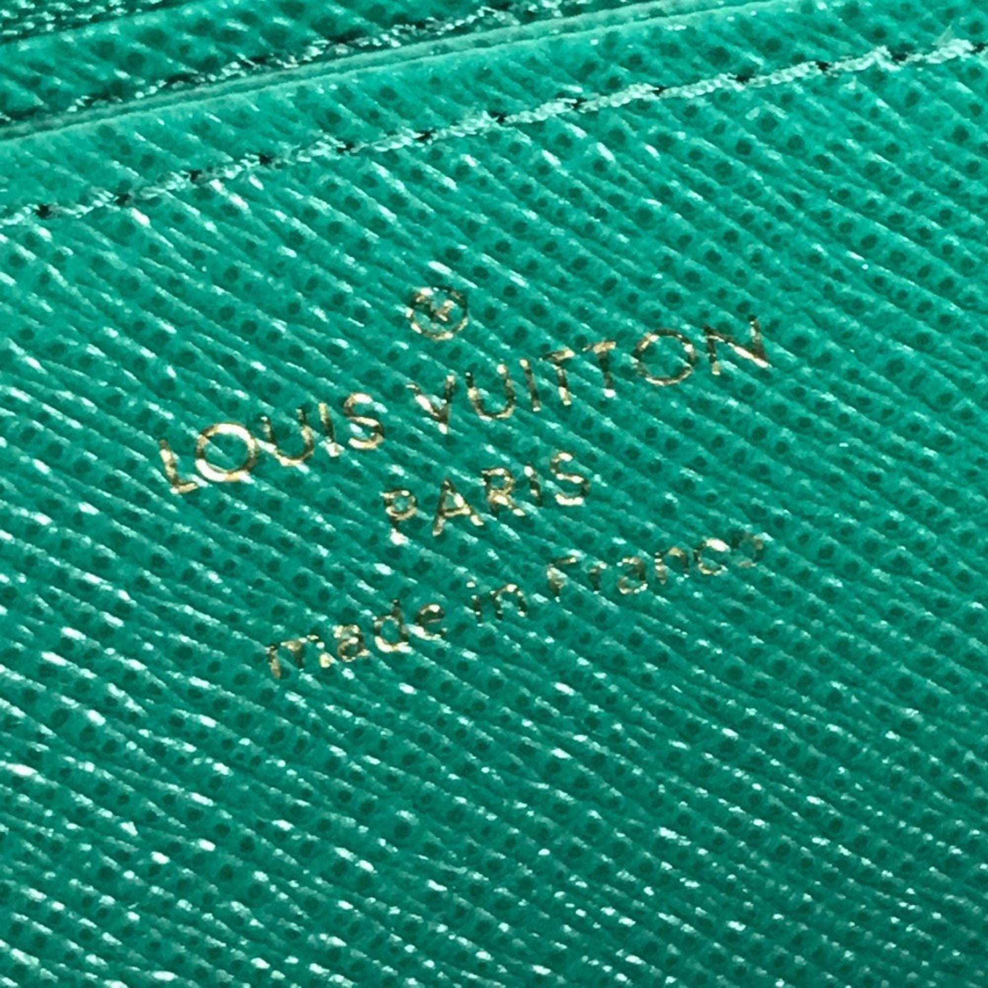 Louis Vuitton Brown Pink Monogram Long Wallet (Bi-Fold) (Pre-Owned)
