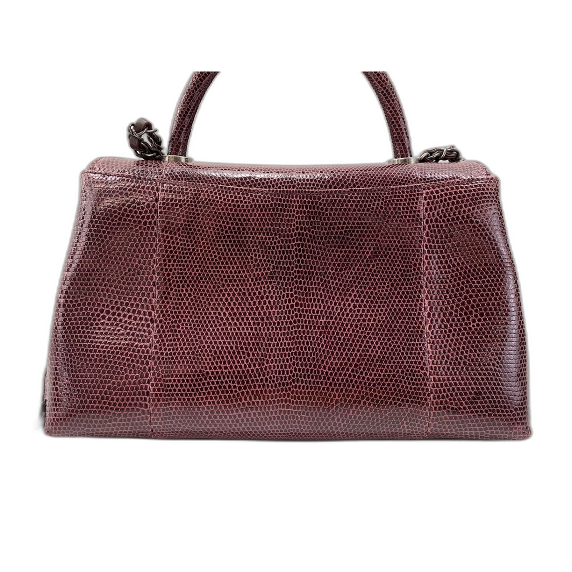 Chanel Red Color Wine Shoulder Bag (Pre-Owned)