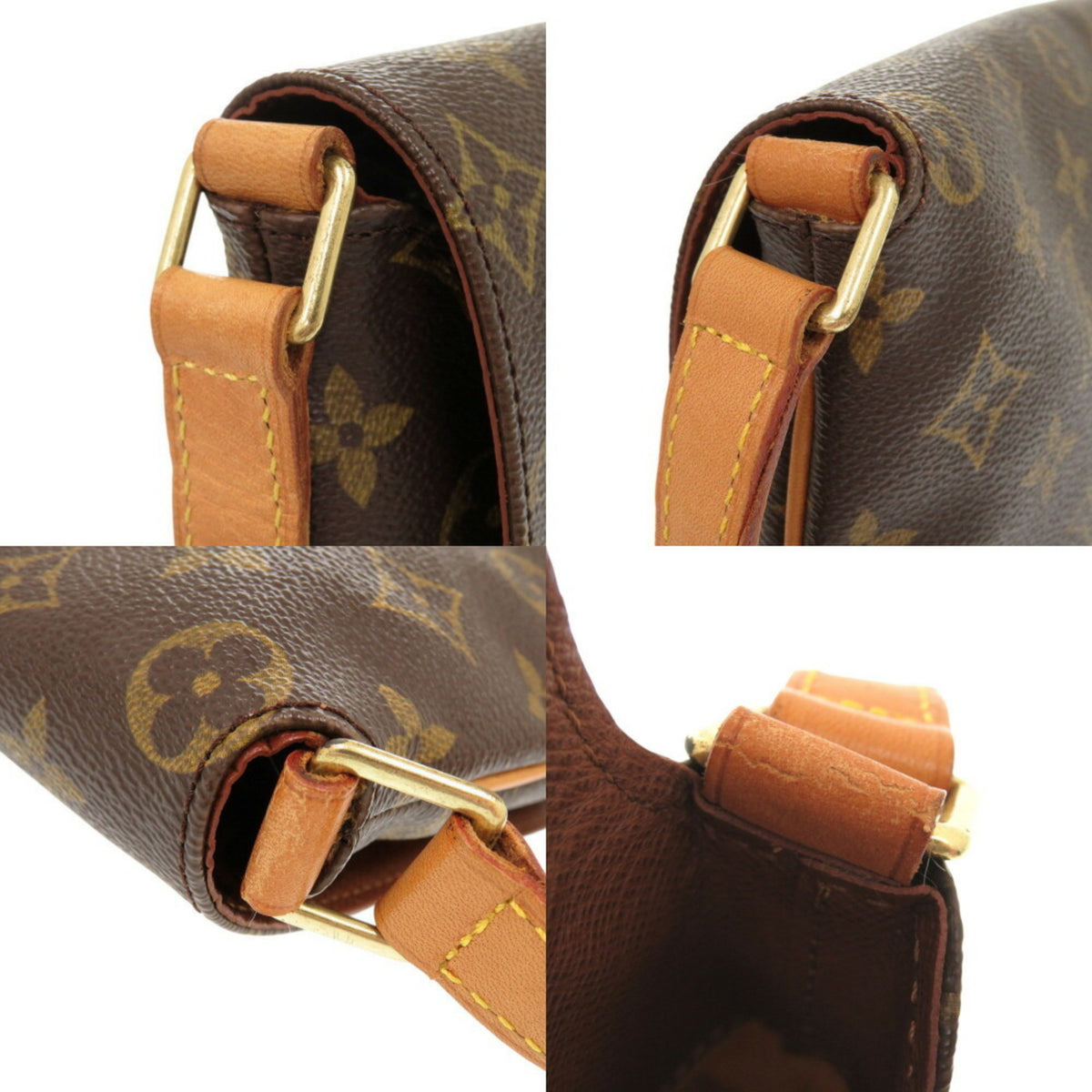 Louis Vuitton Brown Monogram Monogram Shoulder Bag (Pre-Owned)