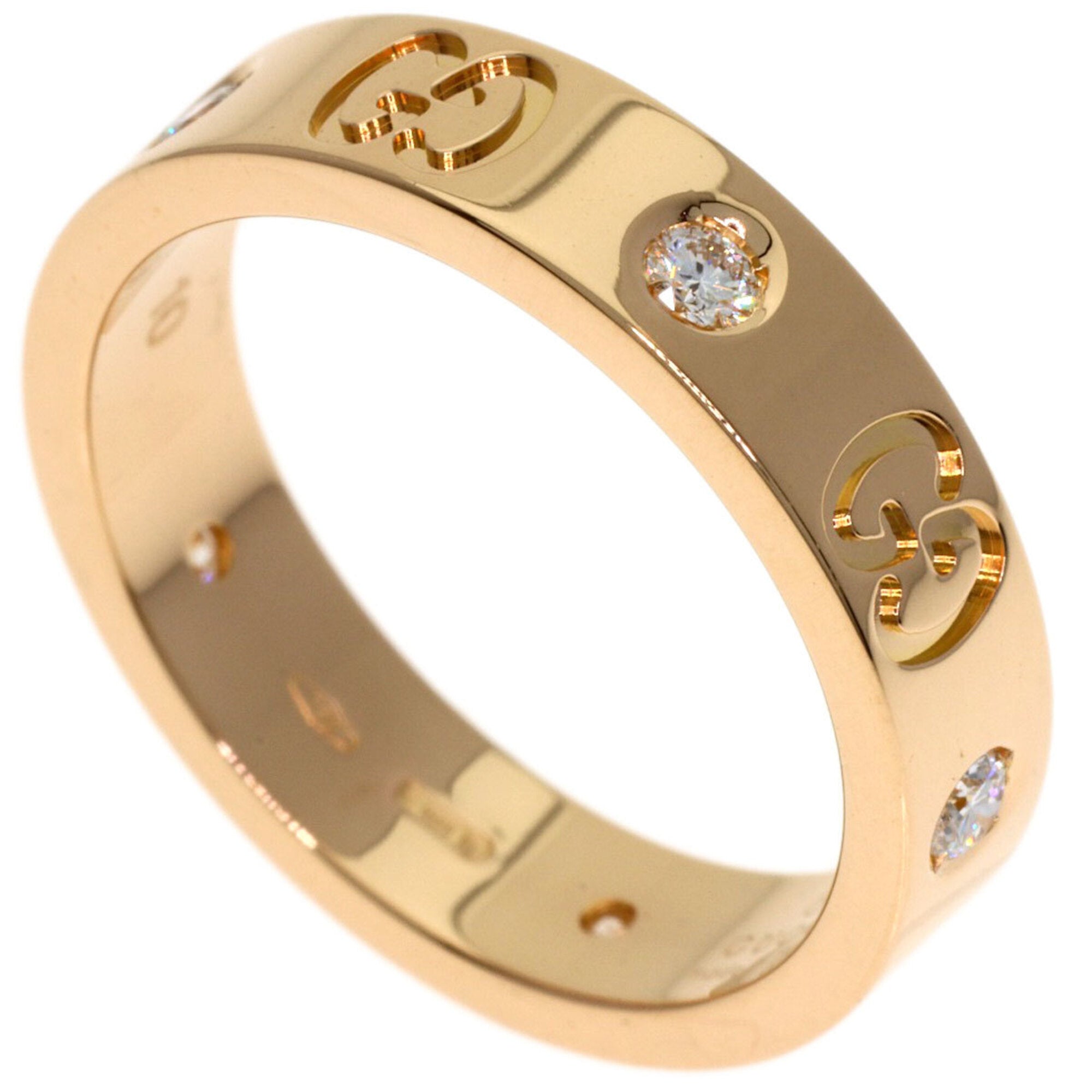 Gucci Pink Gold (18K) Band Ring (Pre-Owned)