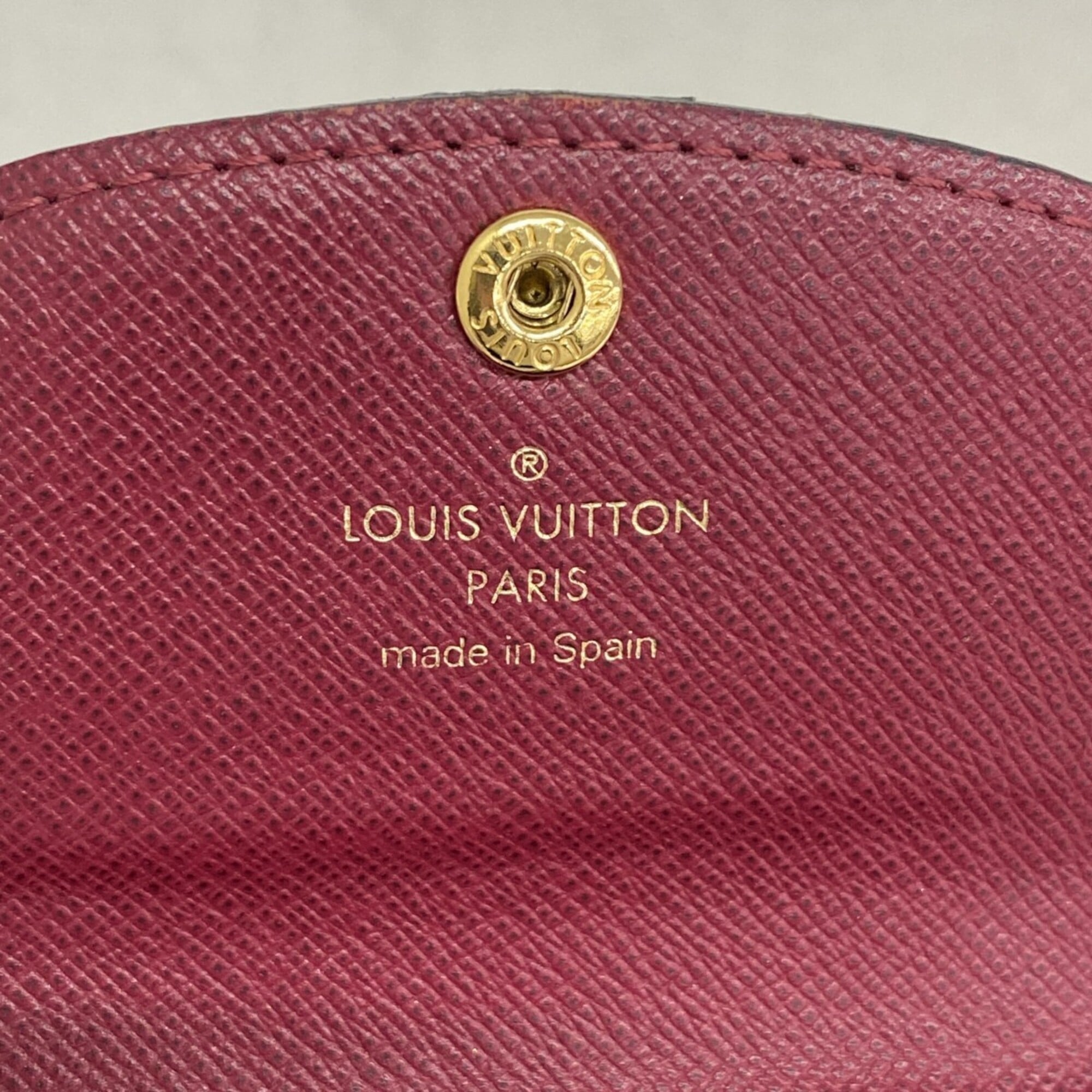 Louis Vuitton Fuchsia Coin Purse/Coin Case (Pre-Owned)