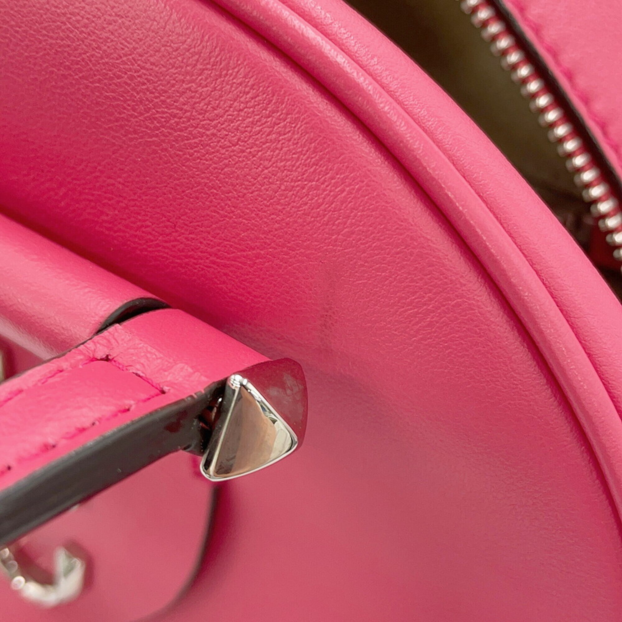Jimmy Choo Pink Leather Handbag (Pre-Owned)