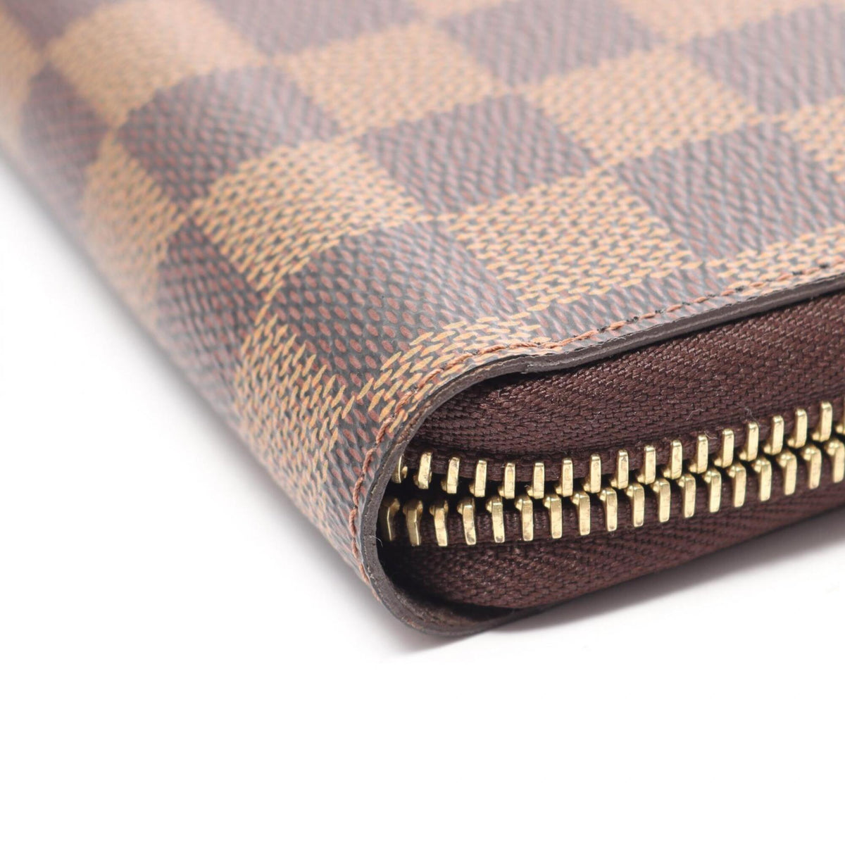 Louis Vuitton Brown Pvc Damier Canvas Long Wallet (Bi-Fold) (Pre-Owned)