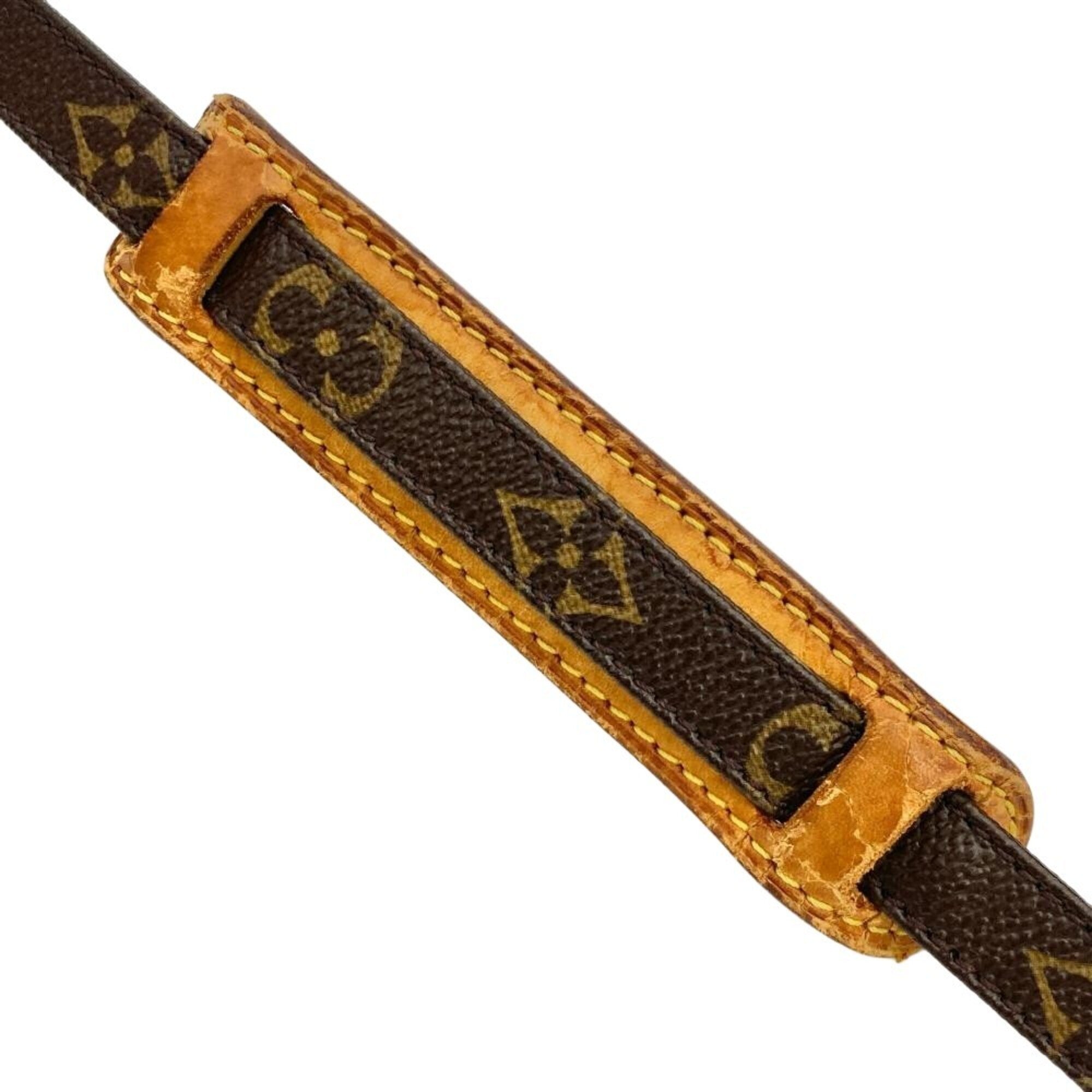 Louis Vuitton Brown Monogram Canvas Shoulder Bag (Pre-Owned)