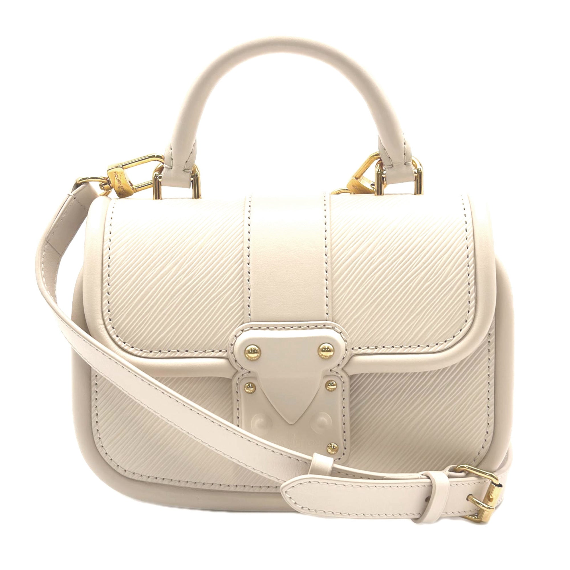 Louis Vuitton Ivory Shoulder Bag (Pre-Owned)