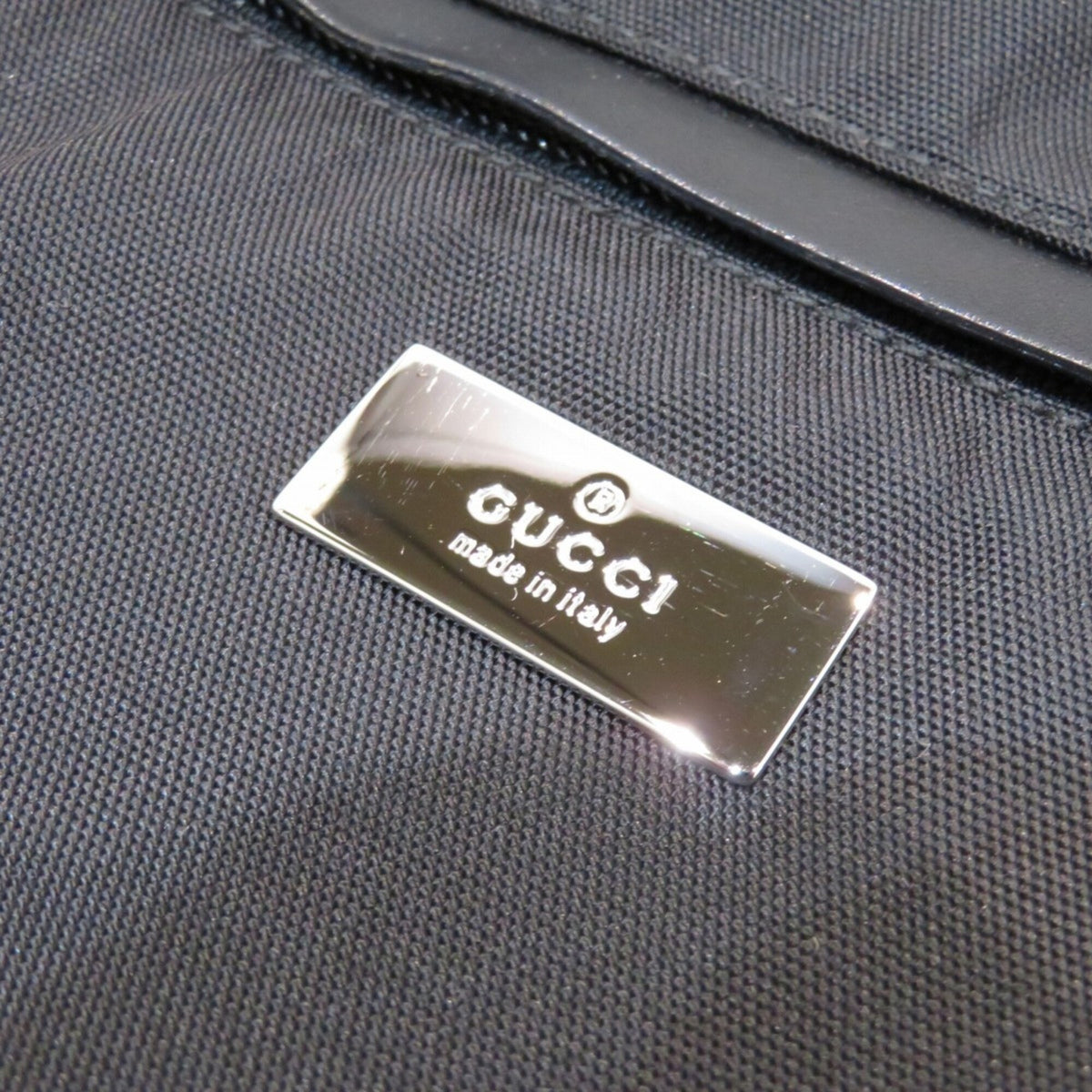 Gucci Black Nylon Tote Bag (Pre-Owned)