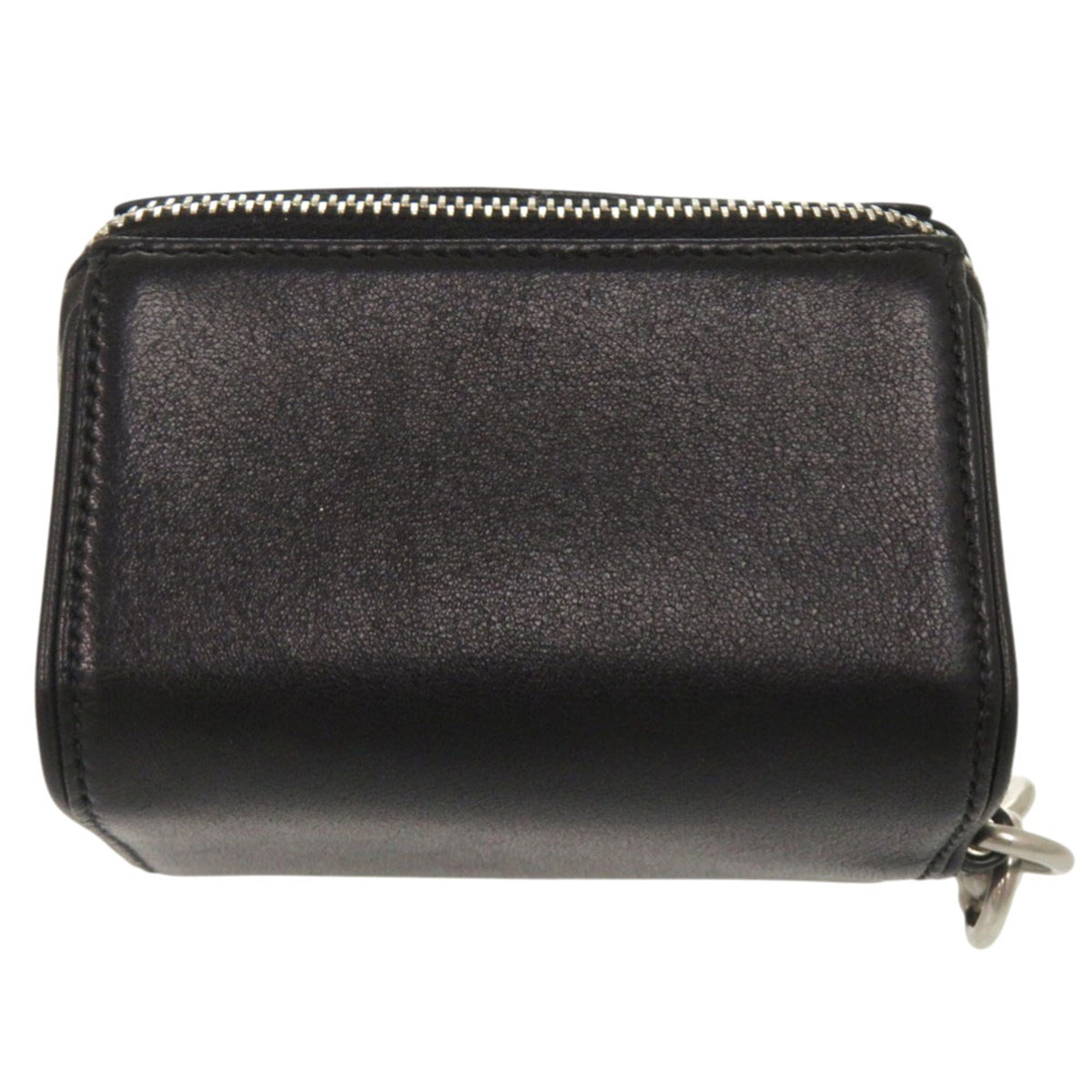 Yves Saint Laurent Black Leather Pouch Shoulder Bag (Pre-Owned)