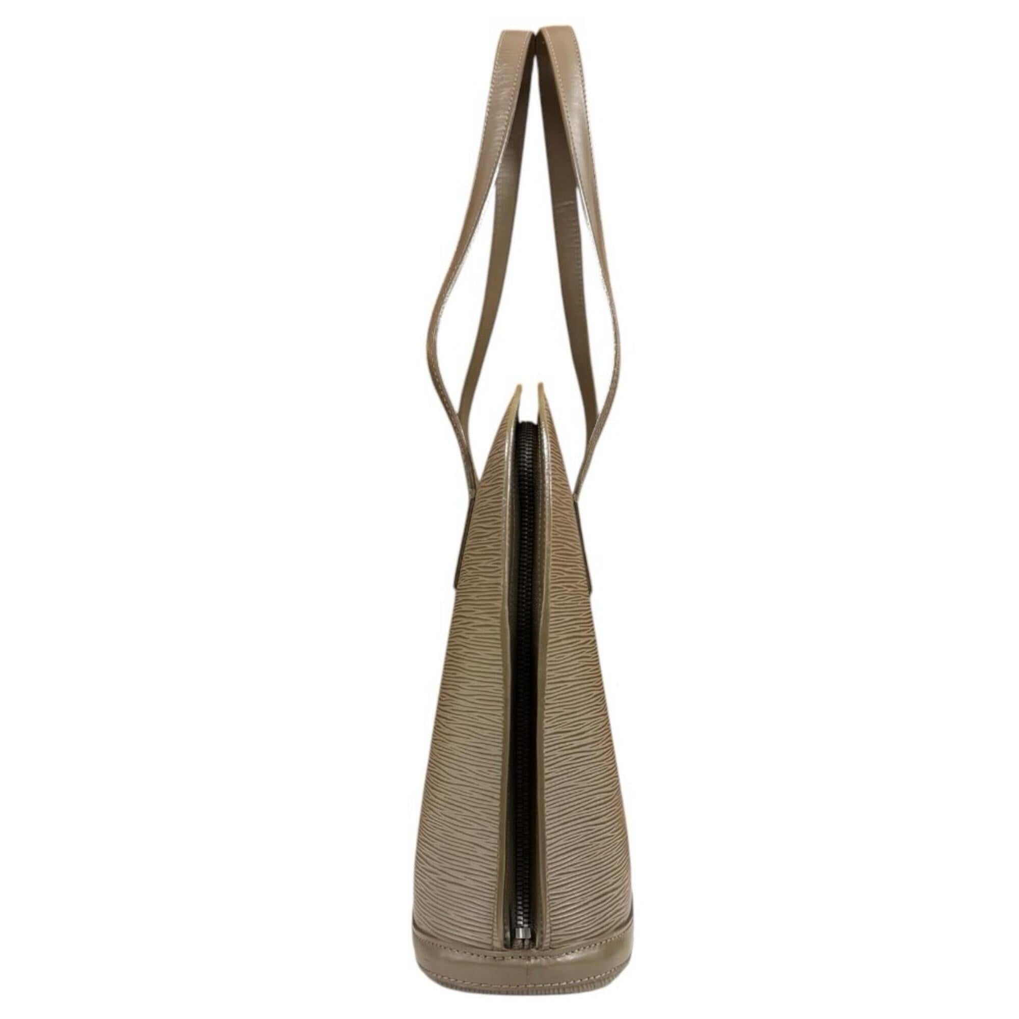 Louis Vuitton Gray Epi Leather Shoulder Bag (Pre-Owned)
