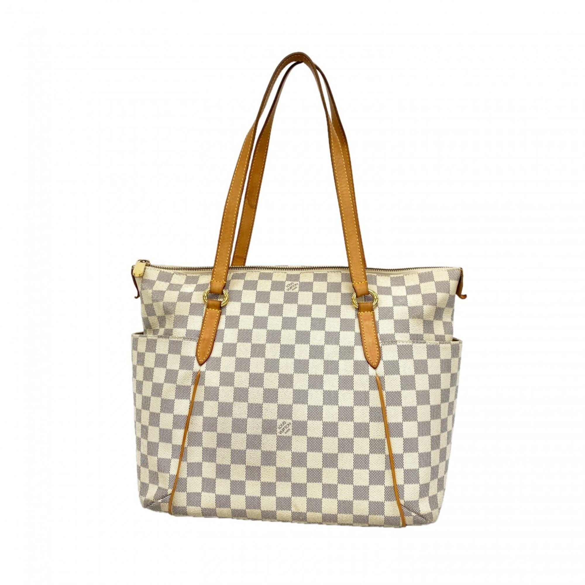 Louis Vuitton White Tote Bag (Pre-Owned)