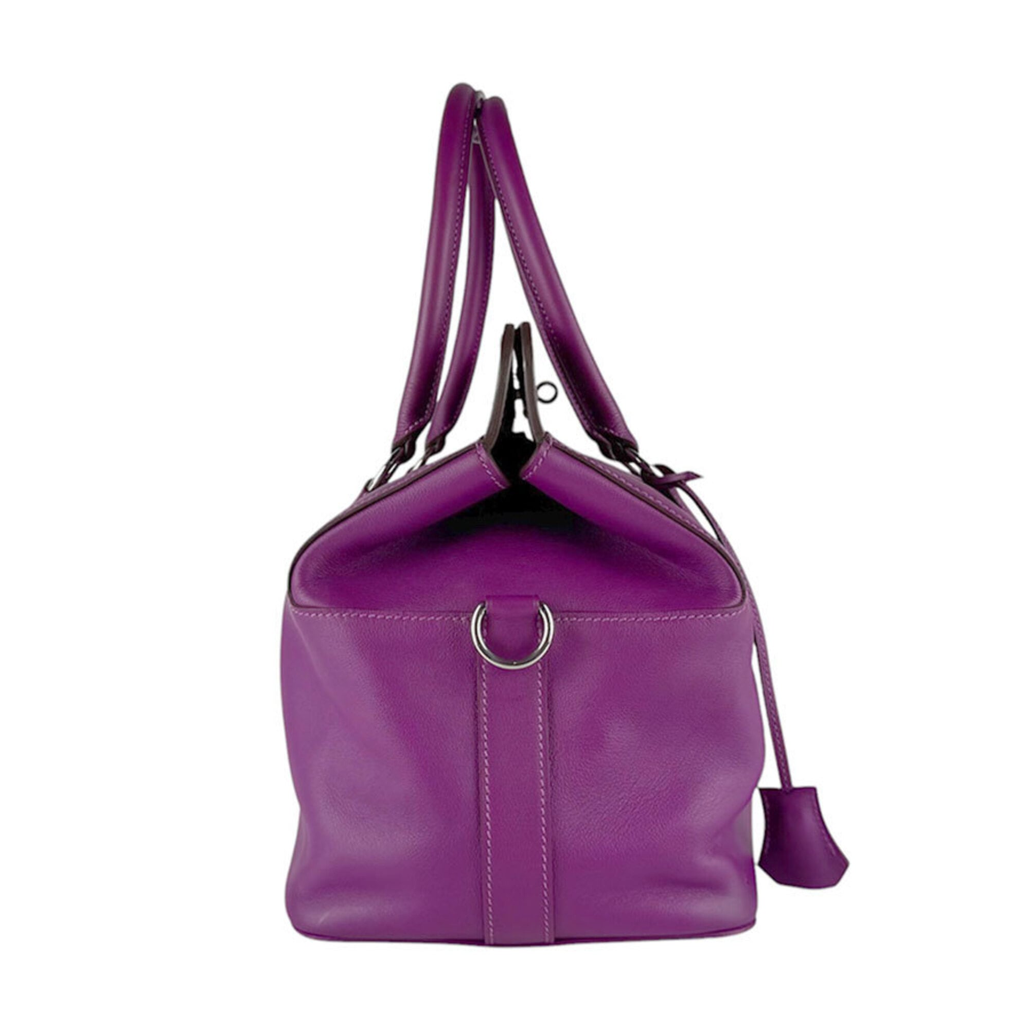 Hermes Anemone Swift Leather Handbag Shoulder Bag (Pre-Owned)