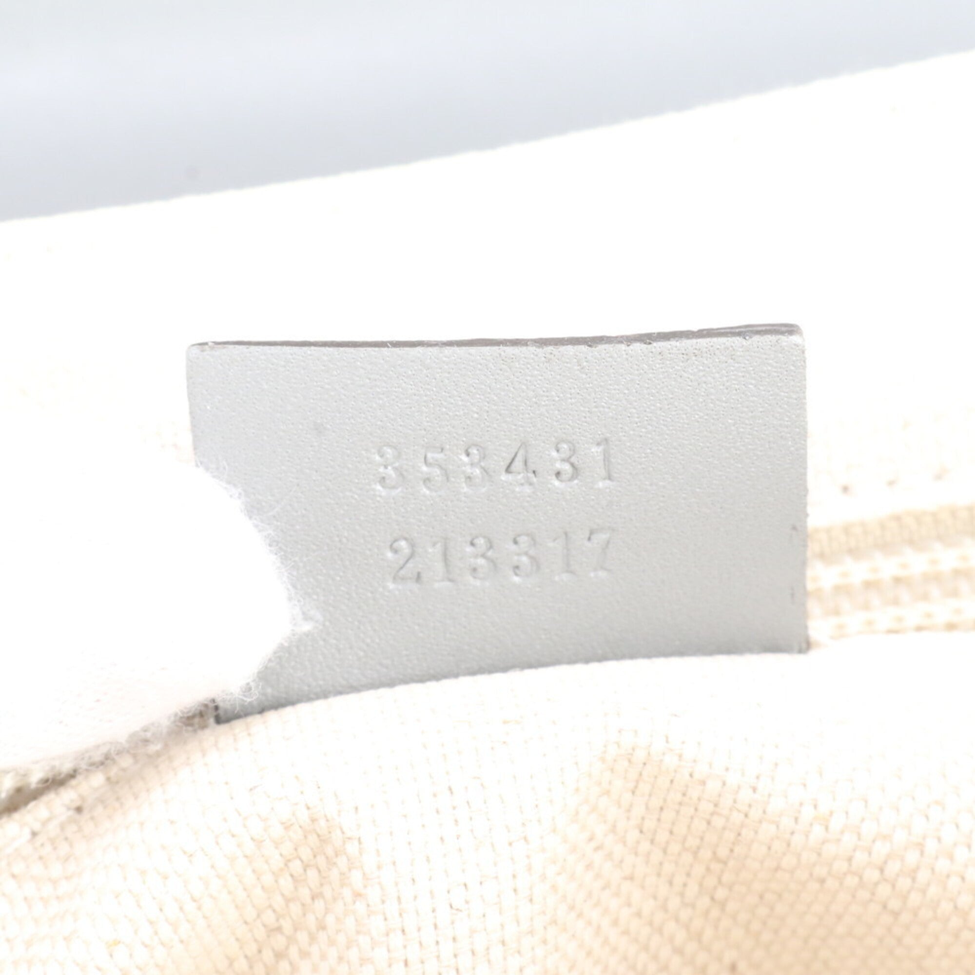 Gucci Beige Gray Leather Coated Canvas Messenger Bag Shoulder Bag (Pre-Owned)