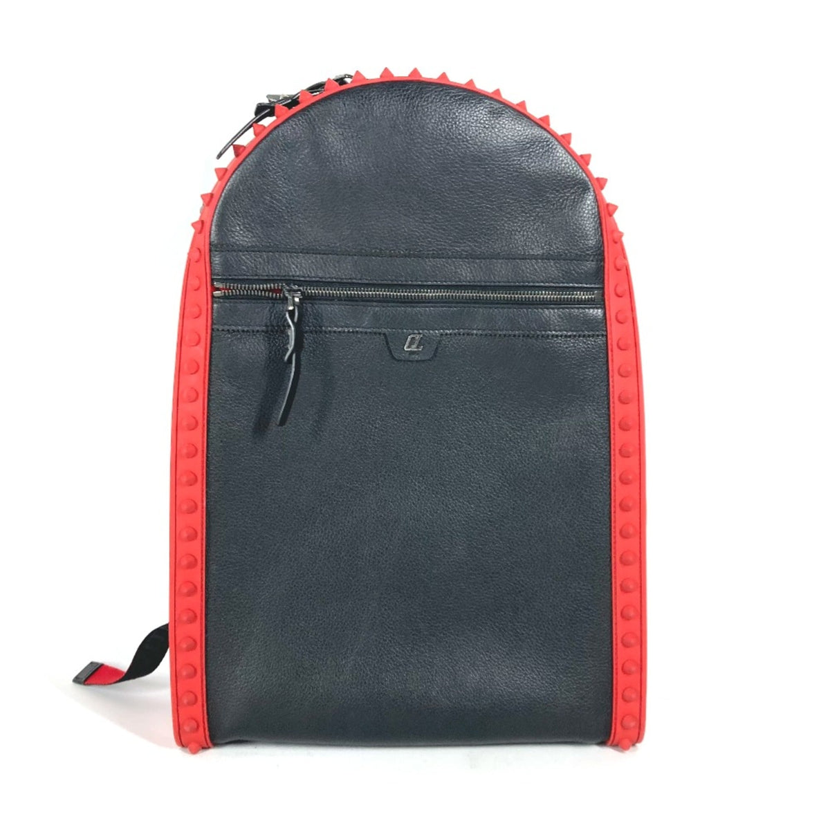 Christian Louboutin Black Leather Backpack (Pre-Owned)