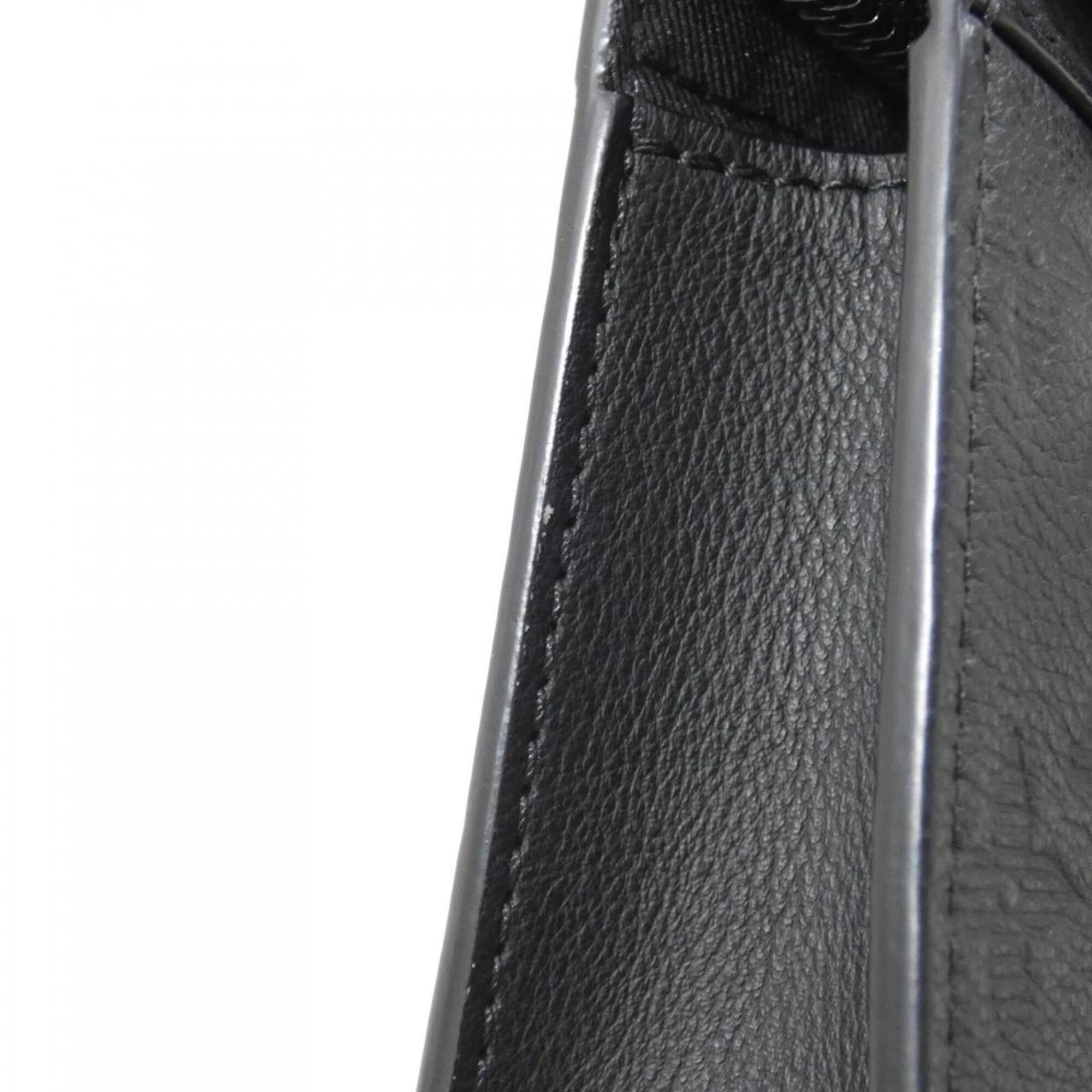 Louis Vuitton Monogram Shadow Black Monogram Shadow Shoulder Bag (Pre-Owned)