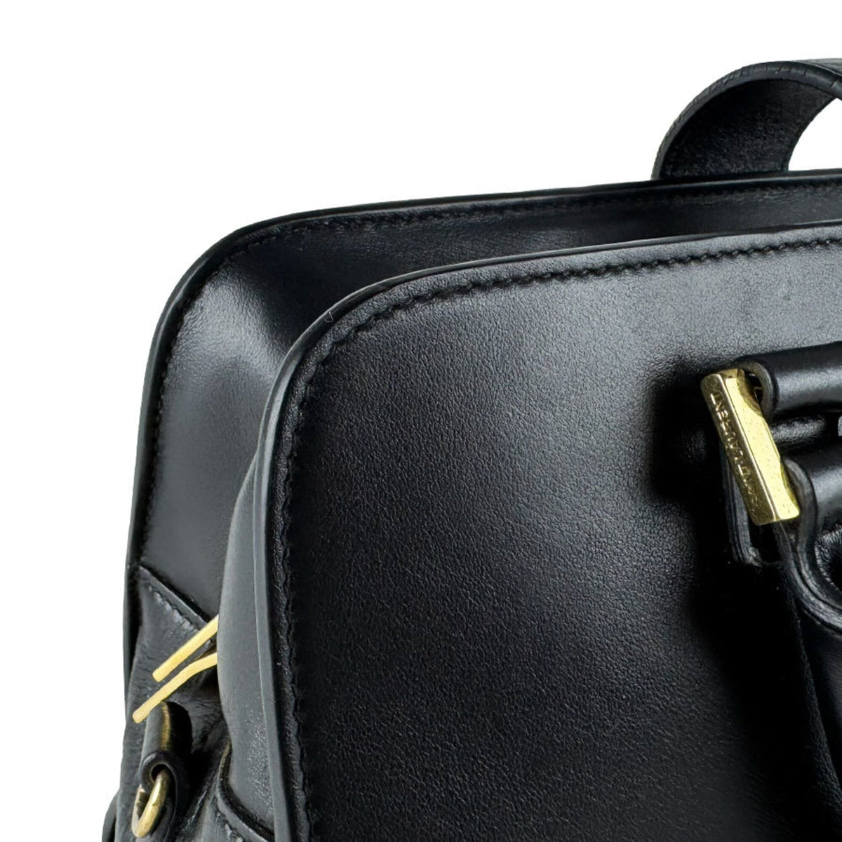 Saint Laurent Black Leather Handbag (Pre-Owned)