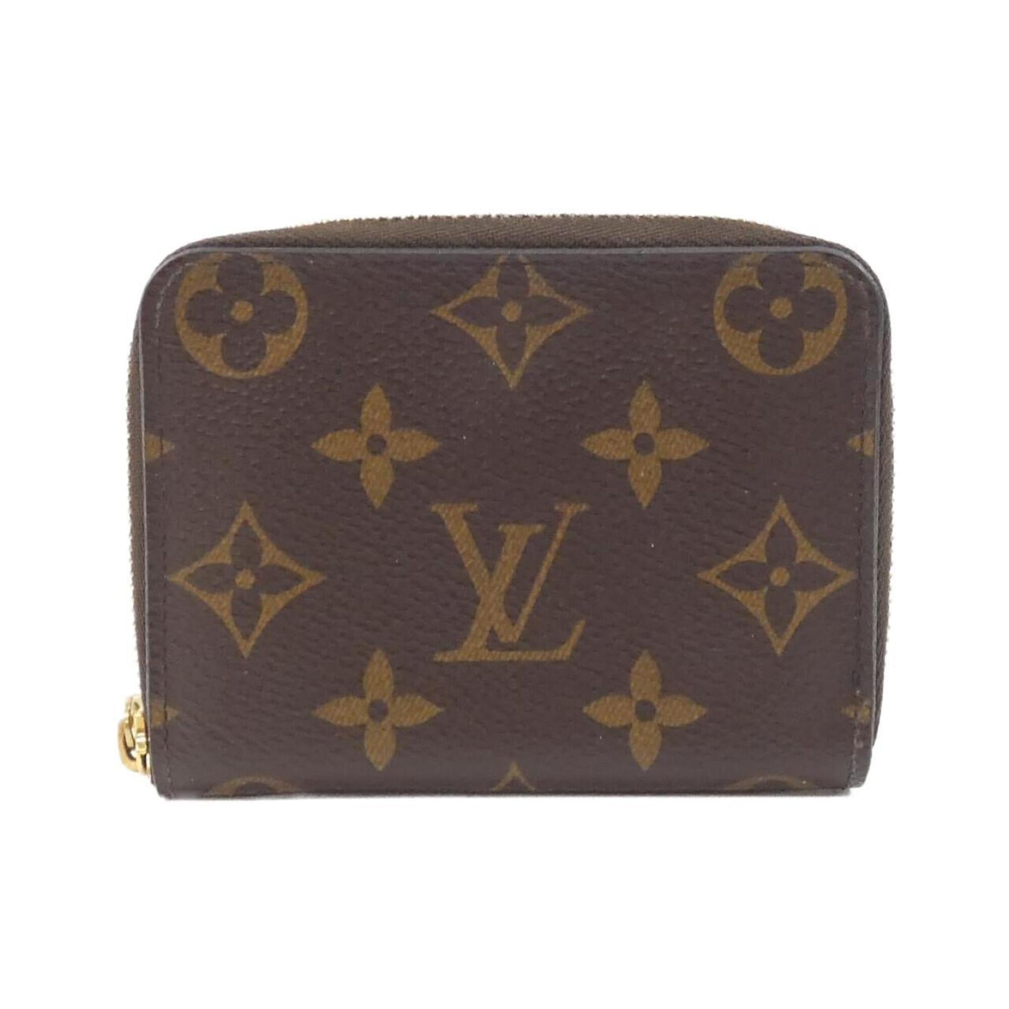 Louis Vuitton Marron Monogram Coated Canvas Coin Purse/Coin Case (Pre-Owned)