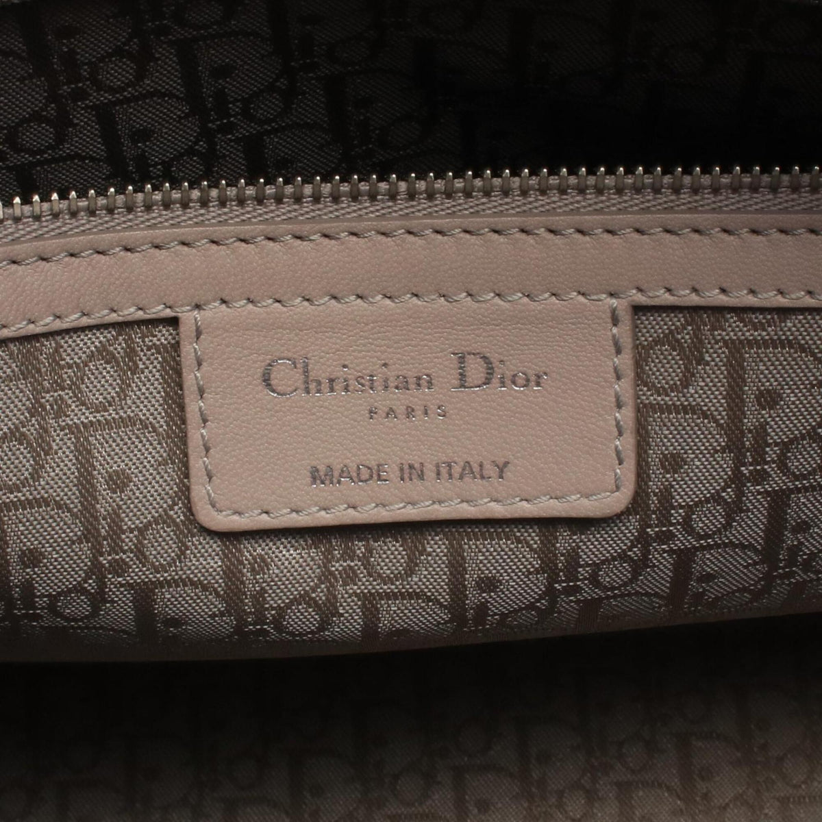 Christian Dior Beige Leather Handbag (Pre-Owned)