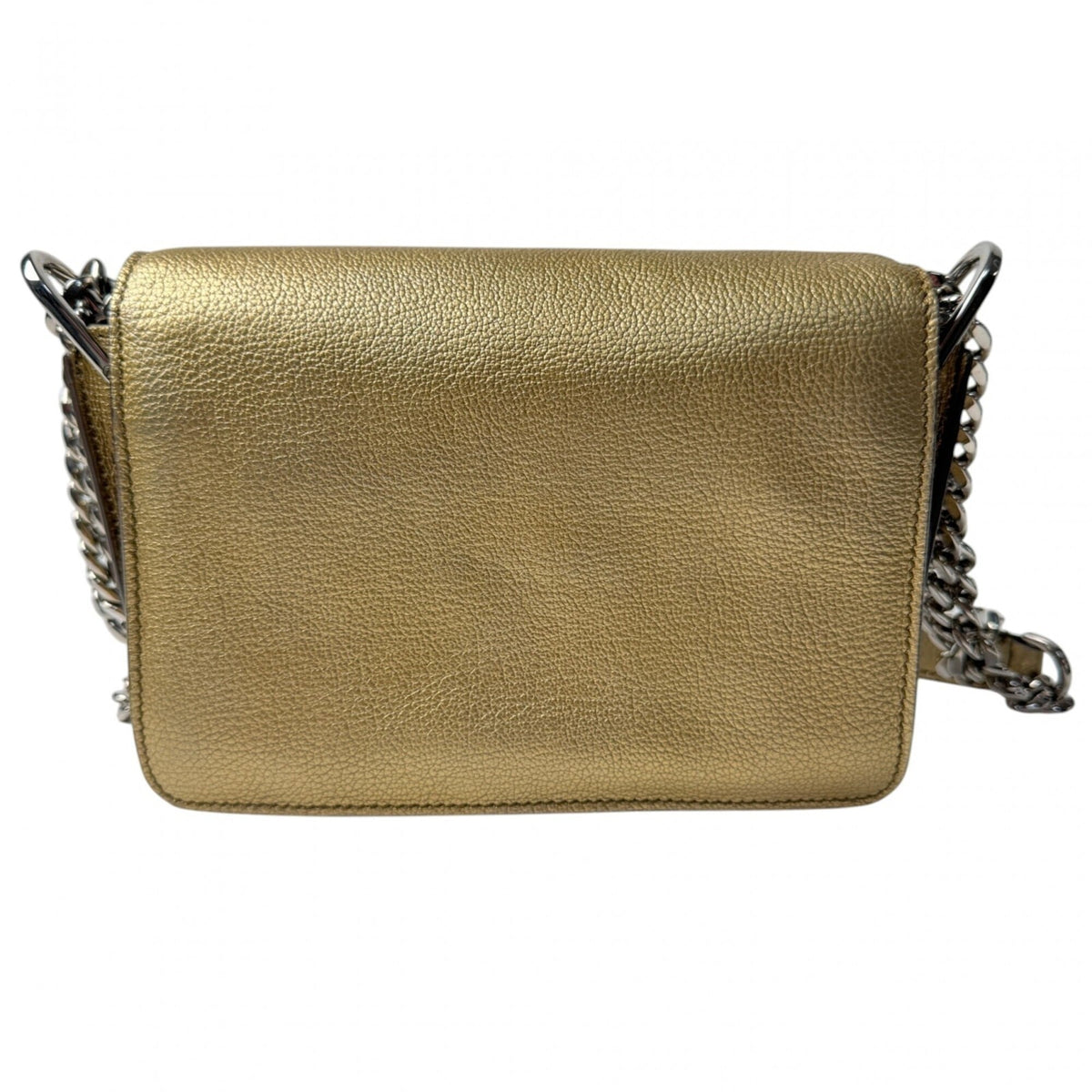 Tod's Gold Leather Shoulder Bag (Pre-Owned)