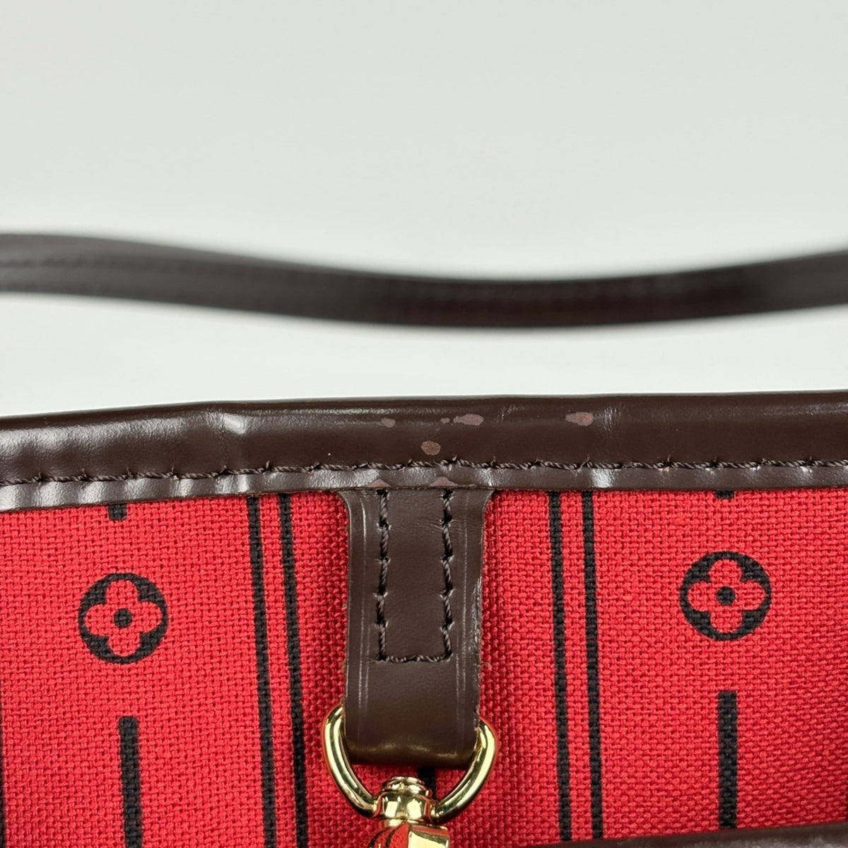 Louis Vuitton Brown Damier Canvas Shoulder Bag Tote Bag (Pre-Owned)